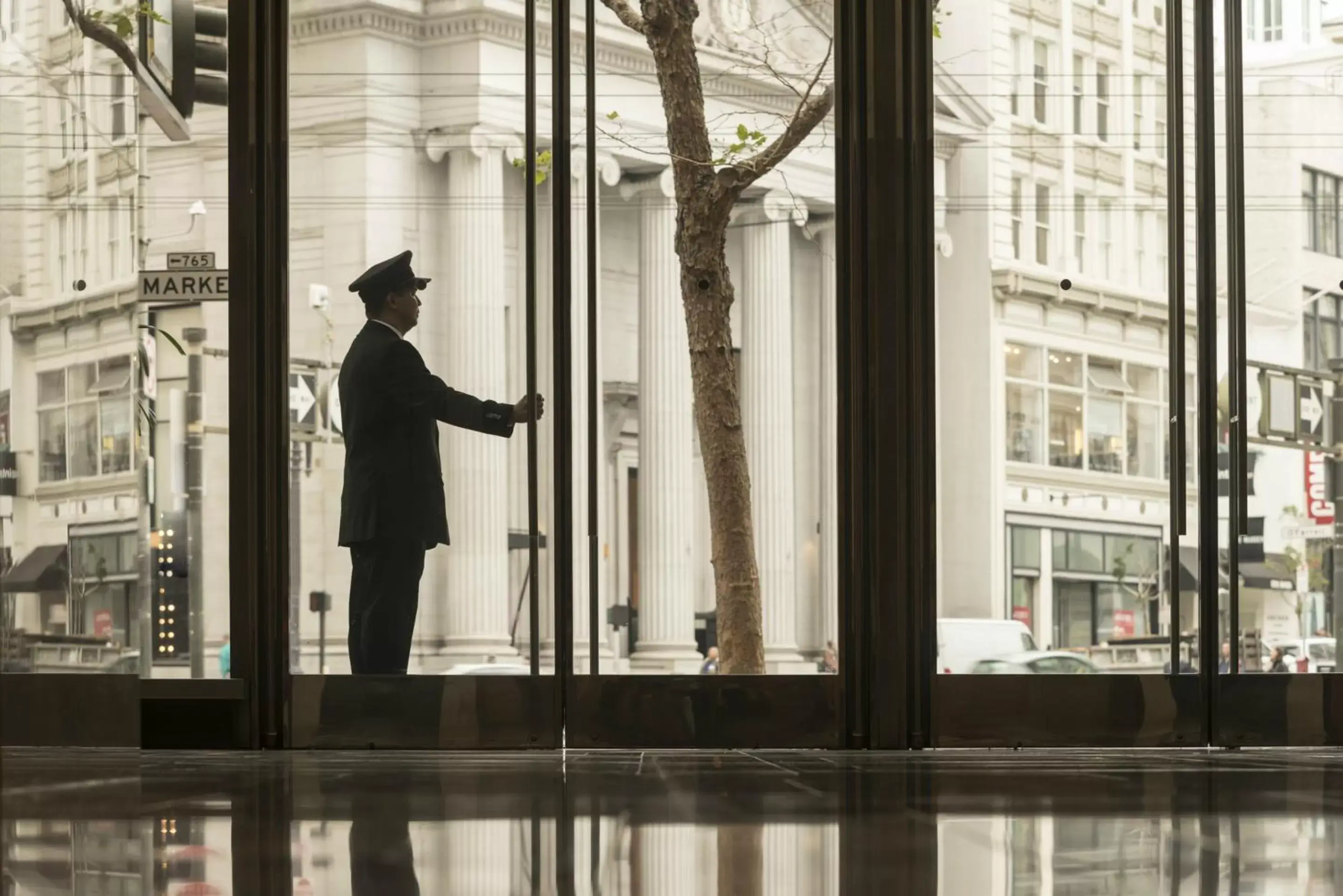 Staff in Four Seasons Hotel San Francisco