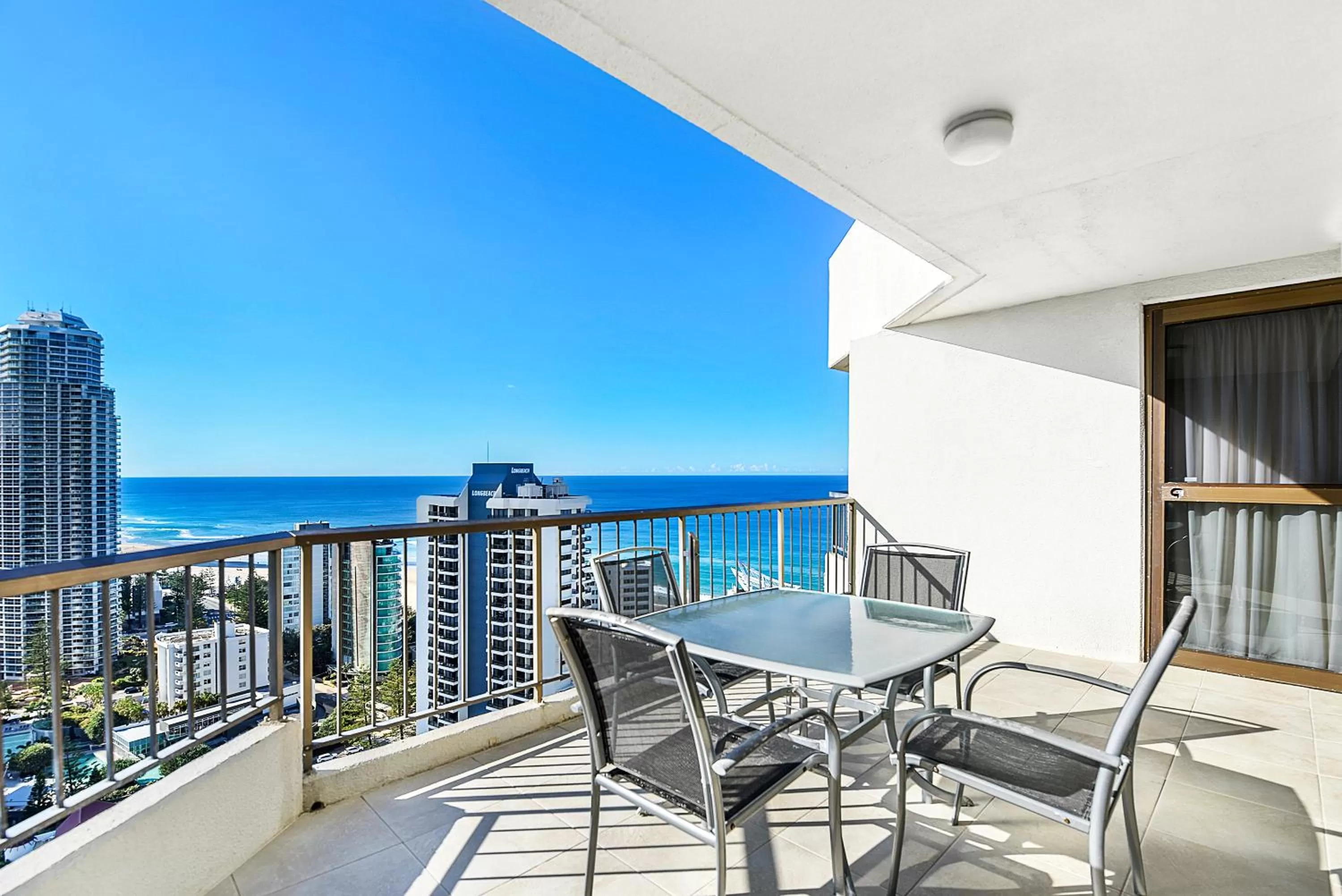 Balcony/Terrace in Surfers Century Oceanside Apartments
