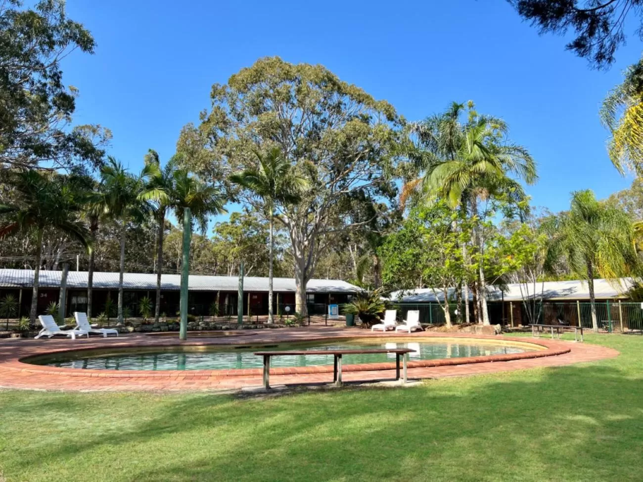 Swimming pool in Noosa North Shore Retreat