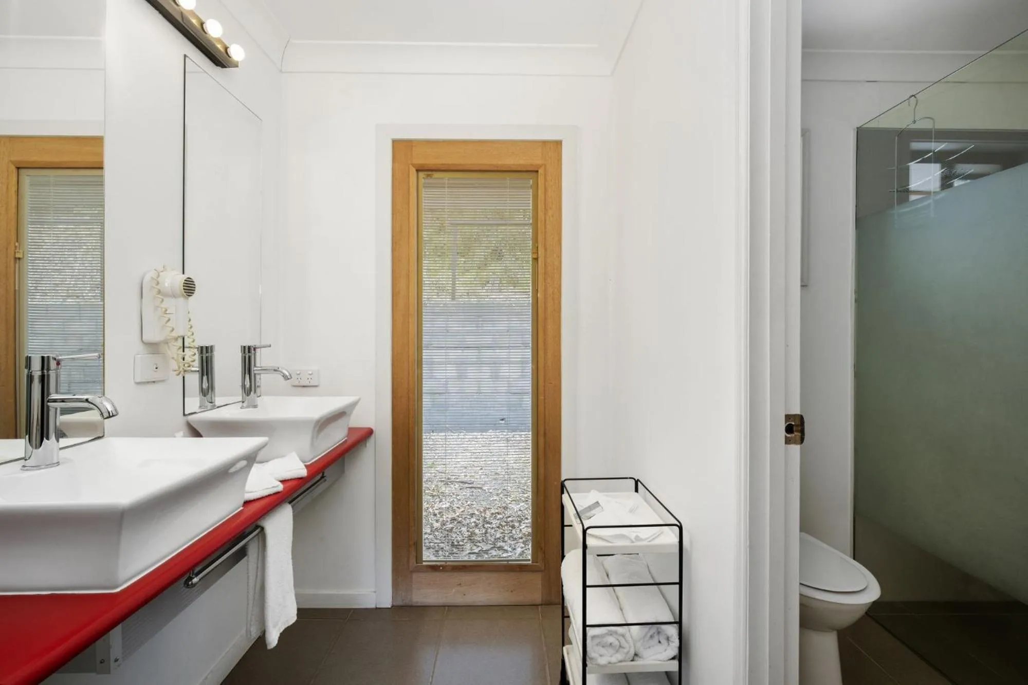 Bathroom in Cedar Creek Lodges