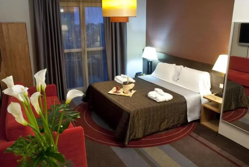 Photo of the whole room, Bed in Admiral Park Hotel by Falco D'Oro Hotels