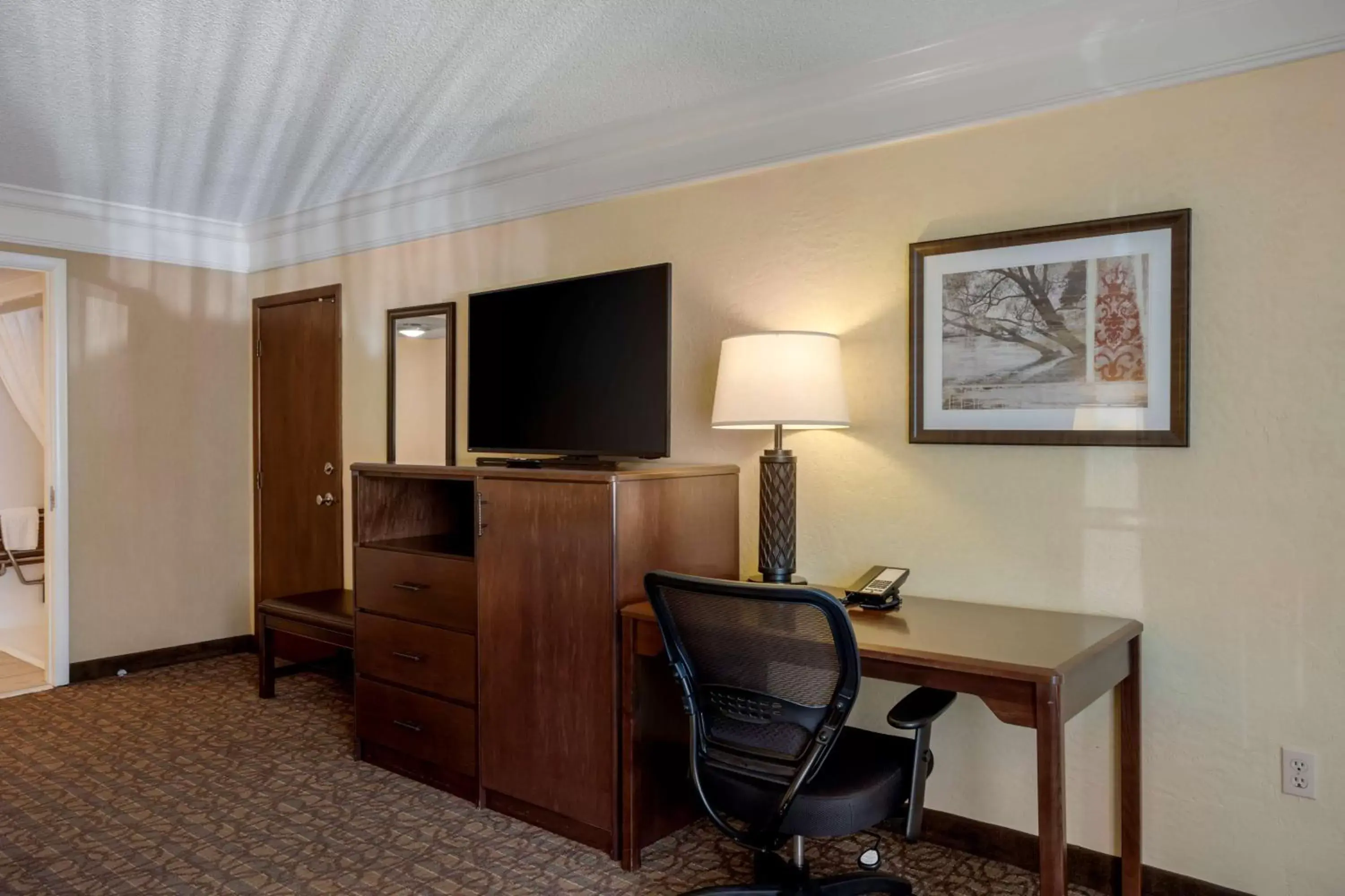 Bedroom, TV/Entertainment Center in Best Western Inn of the Ozarks