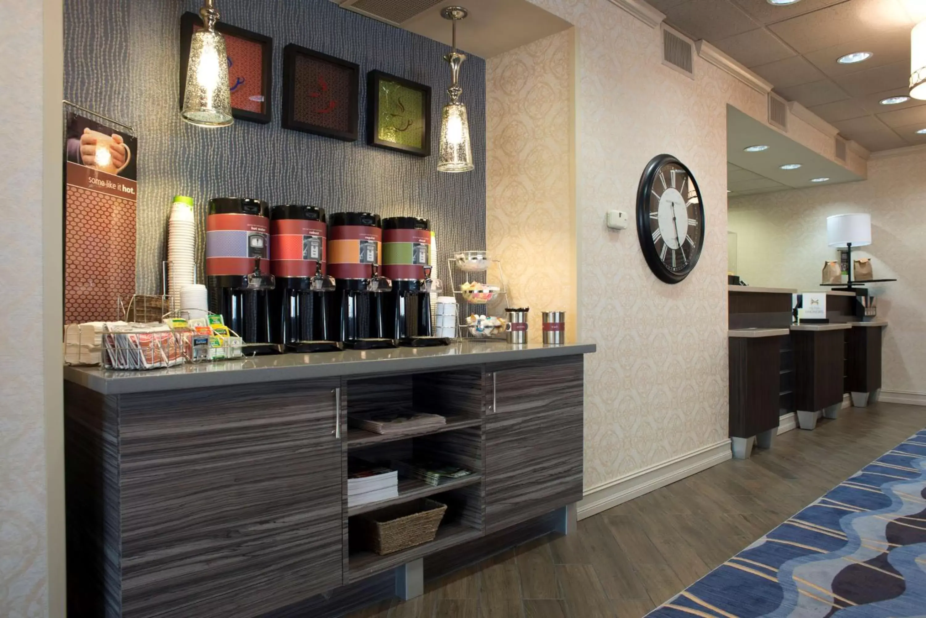 Lobby or reception in Hampton Inn Milledgeville Lobby or reception in Hampton Inn Milledgeville