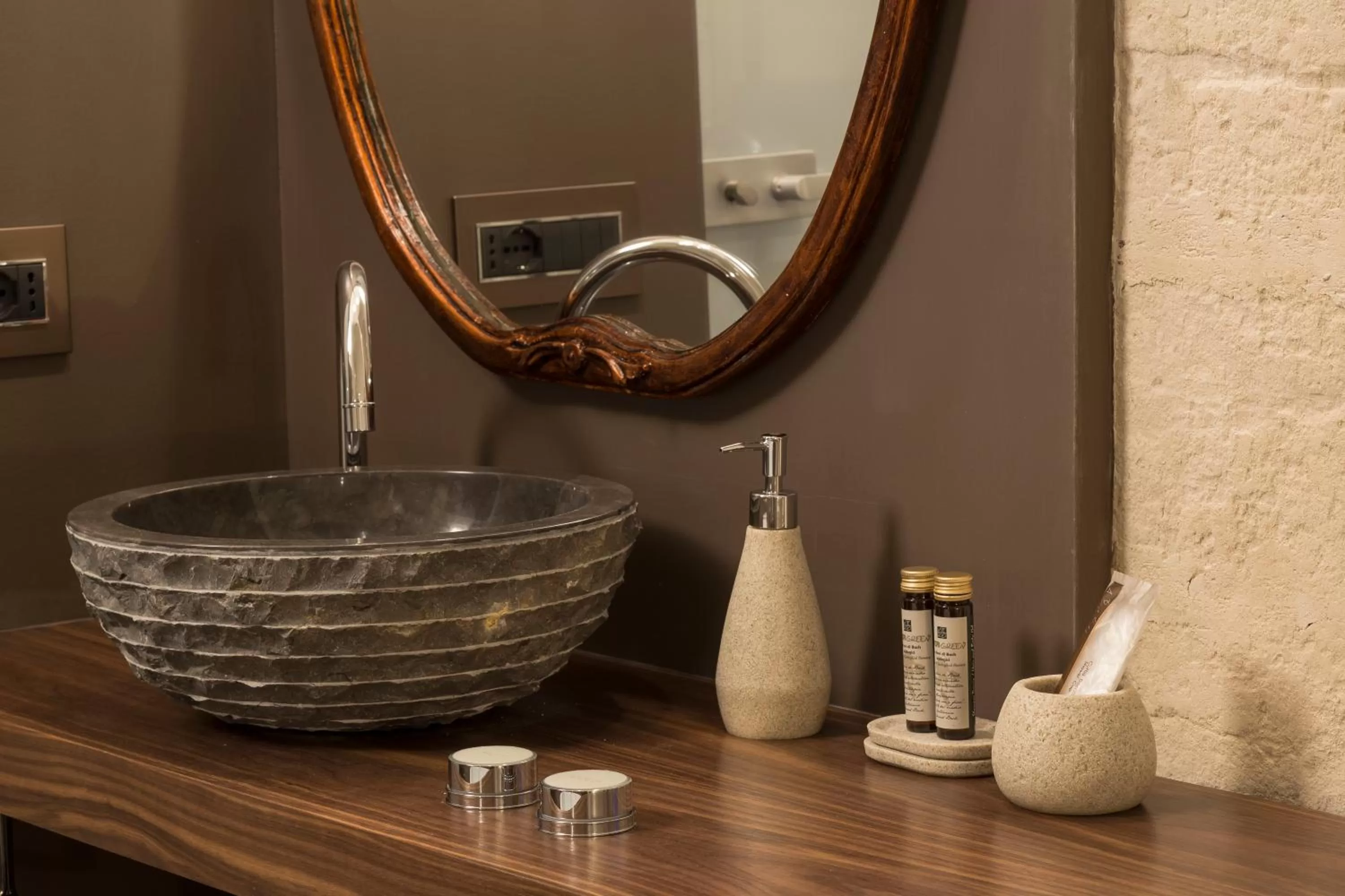 Bathroom in B&B Giardino Di Pietra