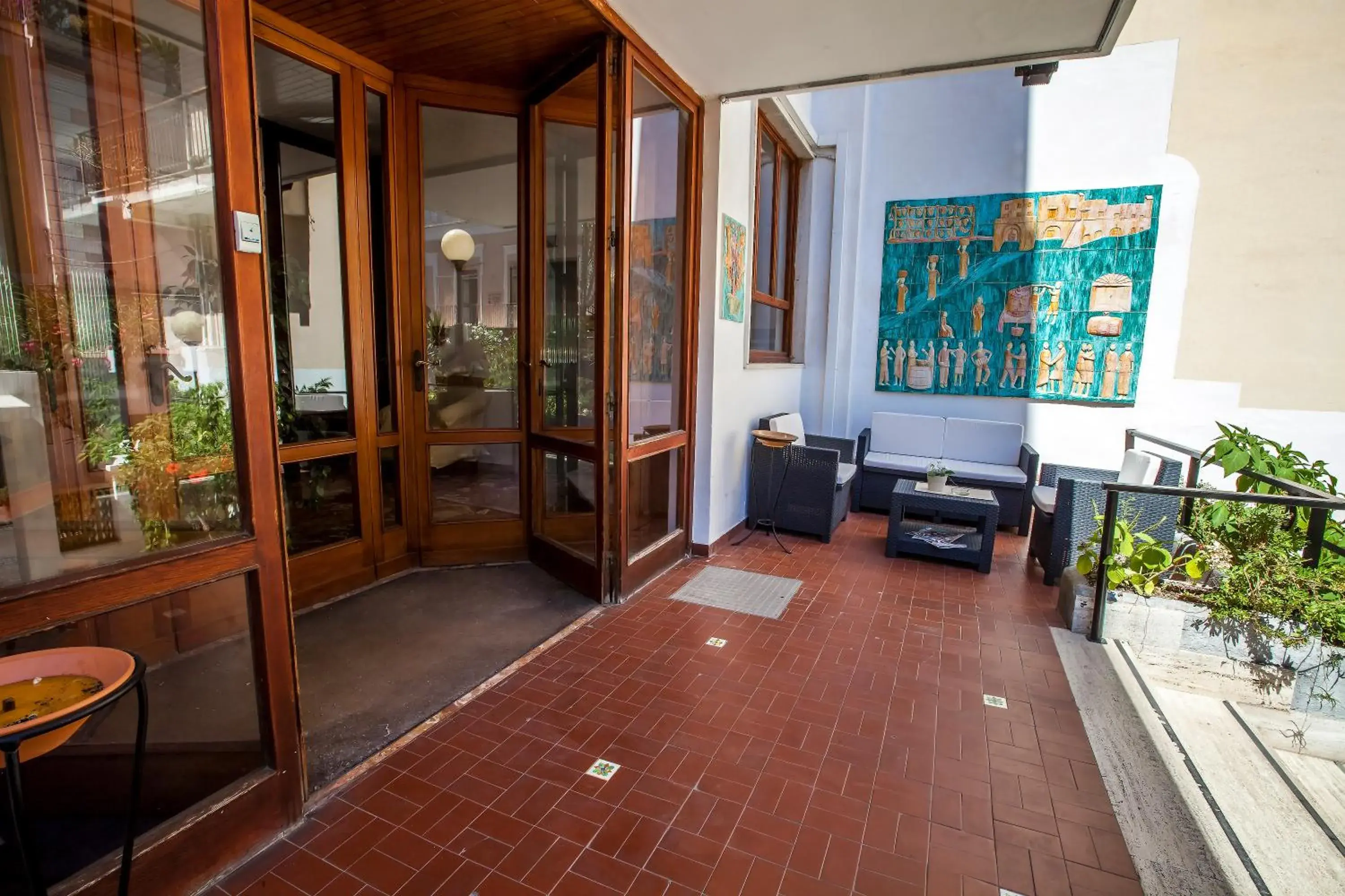 Facade/entrance in Hotel Conte