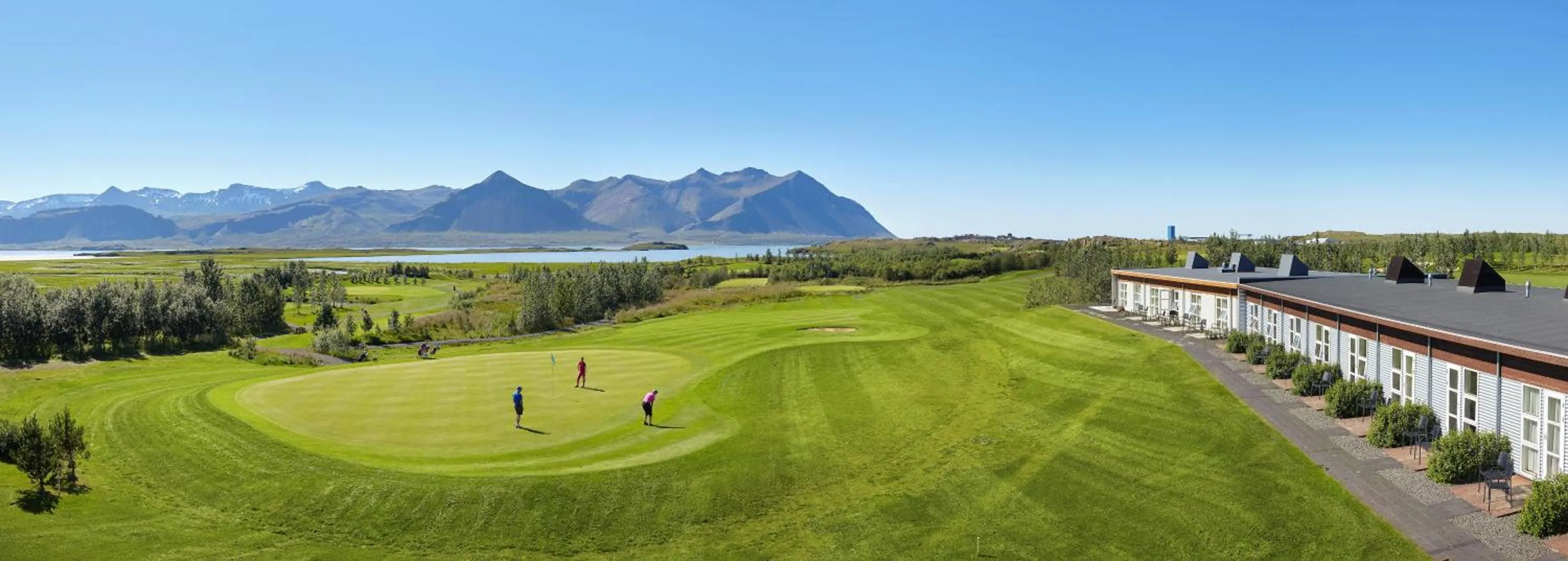 Golfcourse in Hotel Hamar