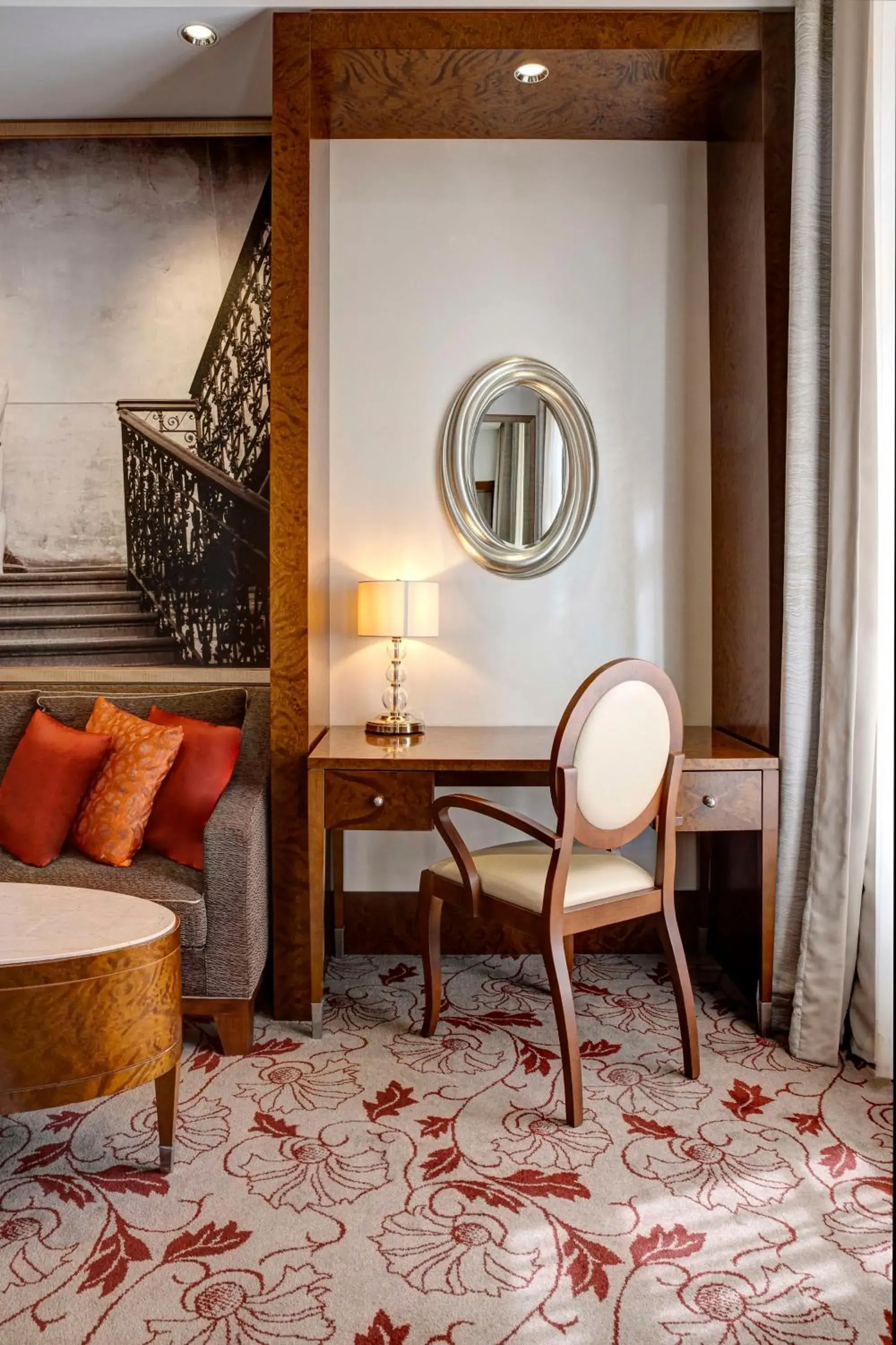 Bedroom, Seating Area in Palais Hansen Kempinski Vienna