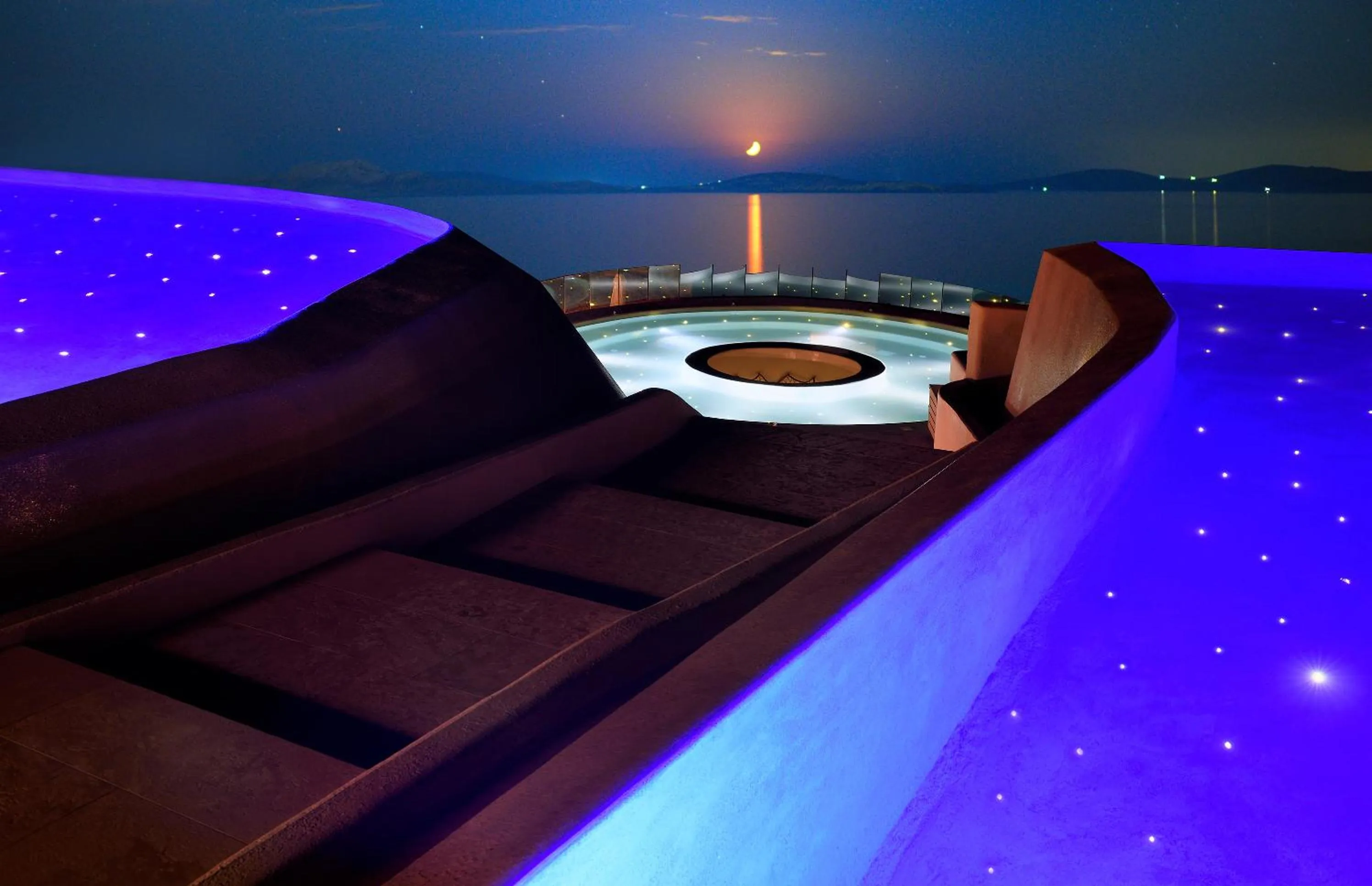 Swimming pool in Anax Resort and Spa