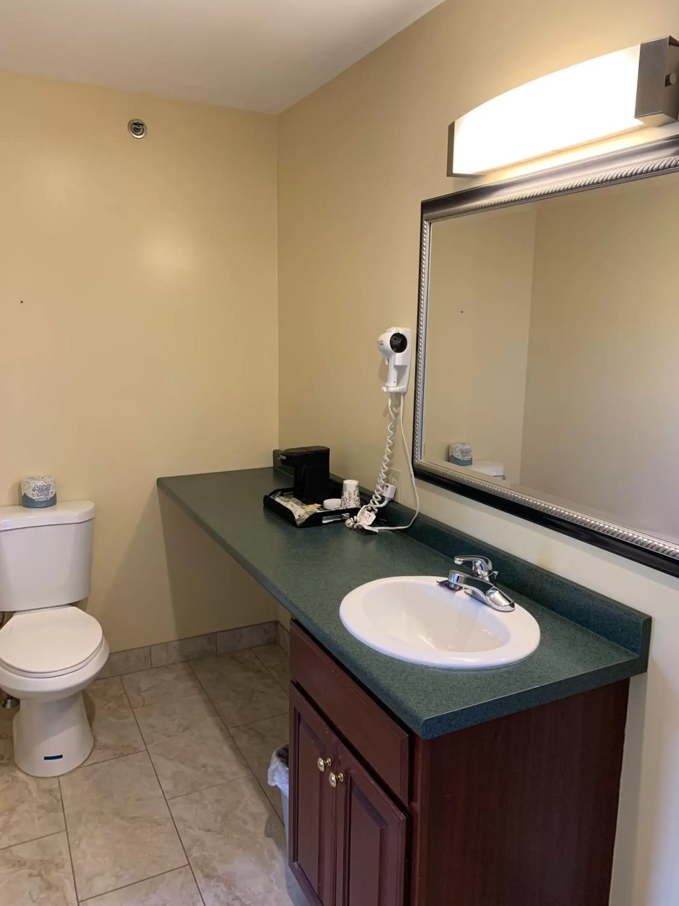 Bathroom in Americas Best Value Inn Scarborough Portland