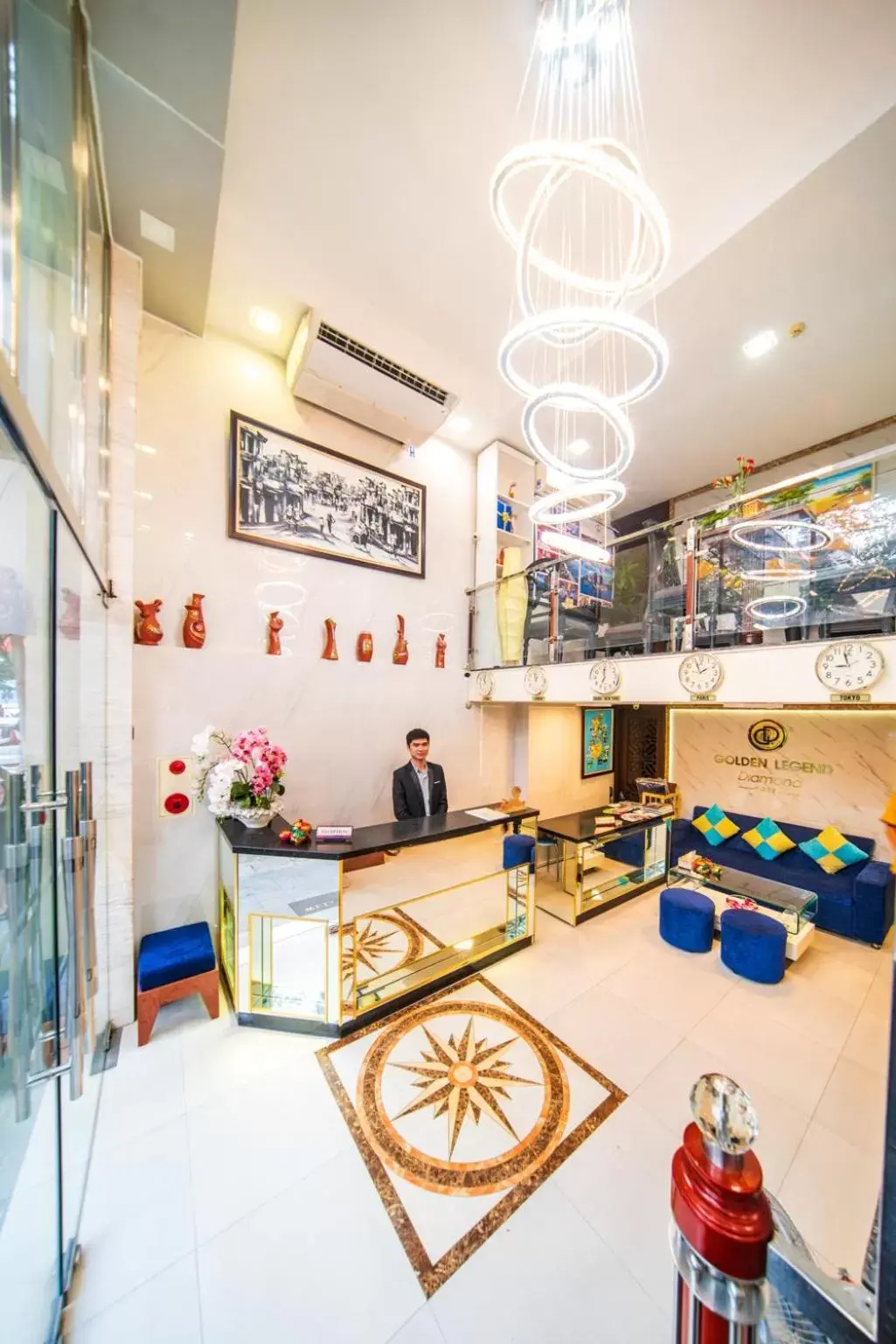 Lobby or reception in Golden Legend Diamond Hotel