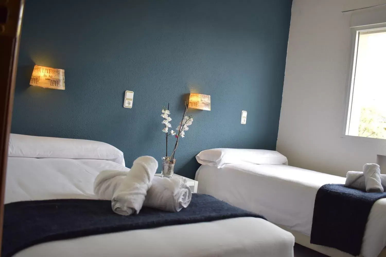 Bedroom, Bed in Hotel El Ancla