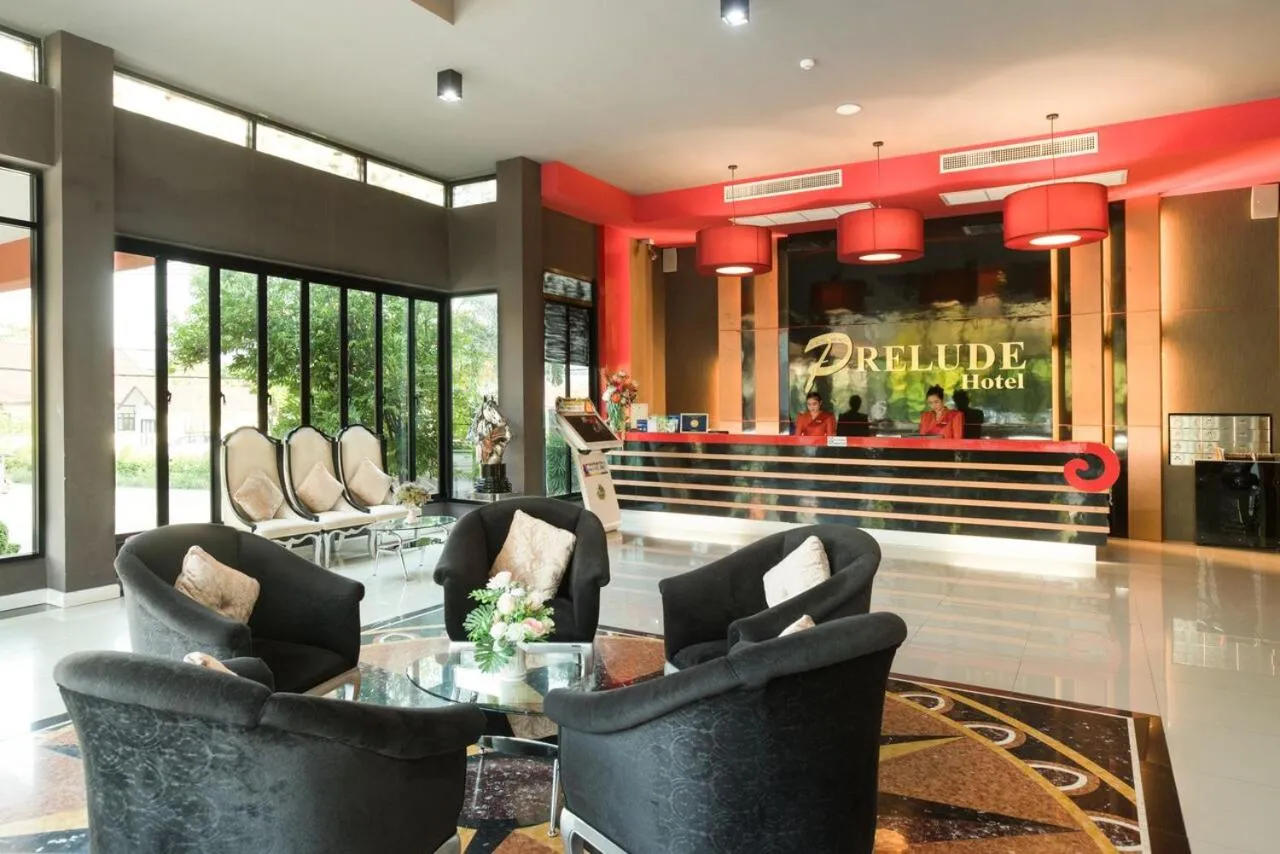 Living room in Prelude Hotel