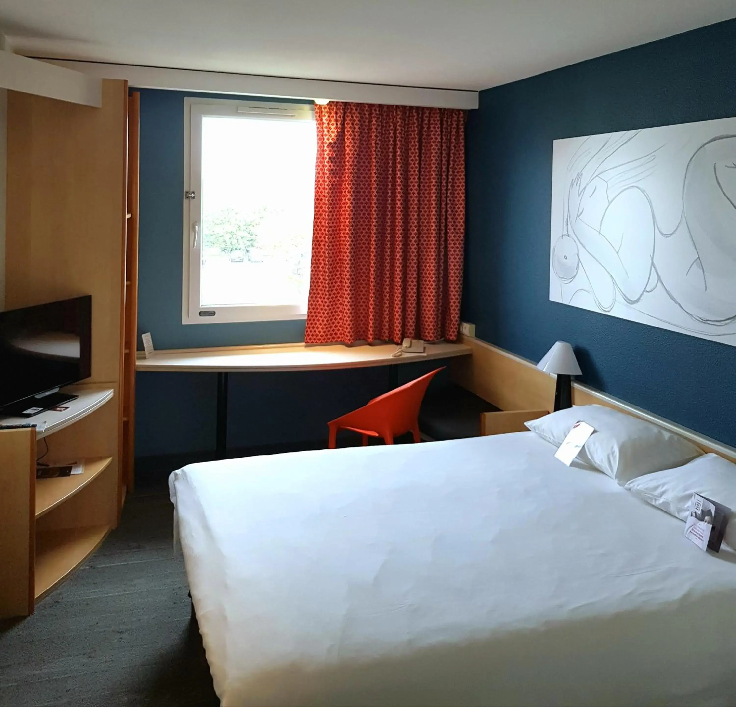 Photo of the whole room, Bed in ibis Thionville Porte du Luxembourg