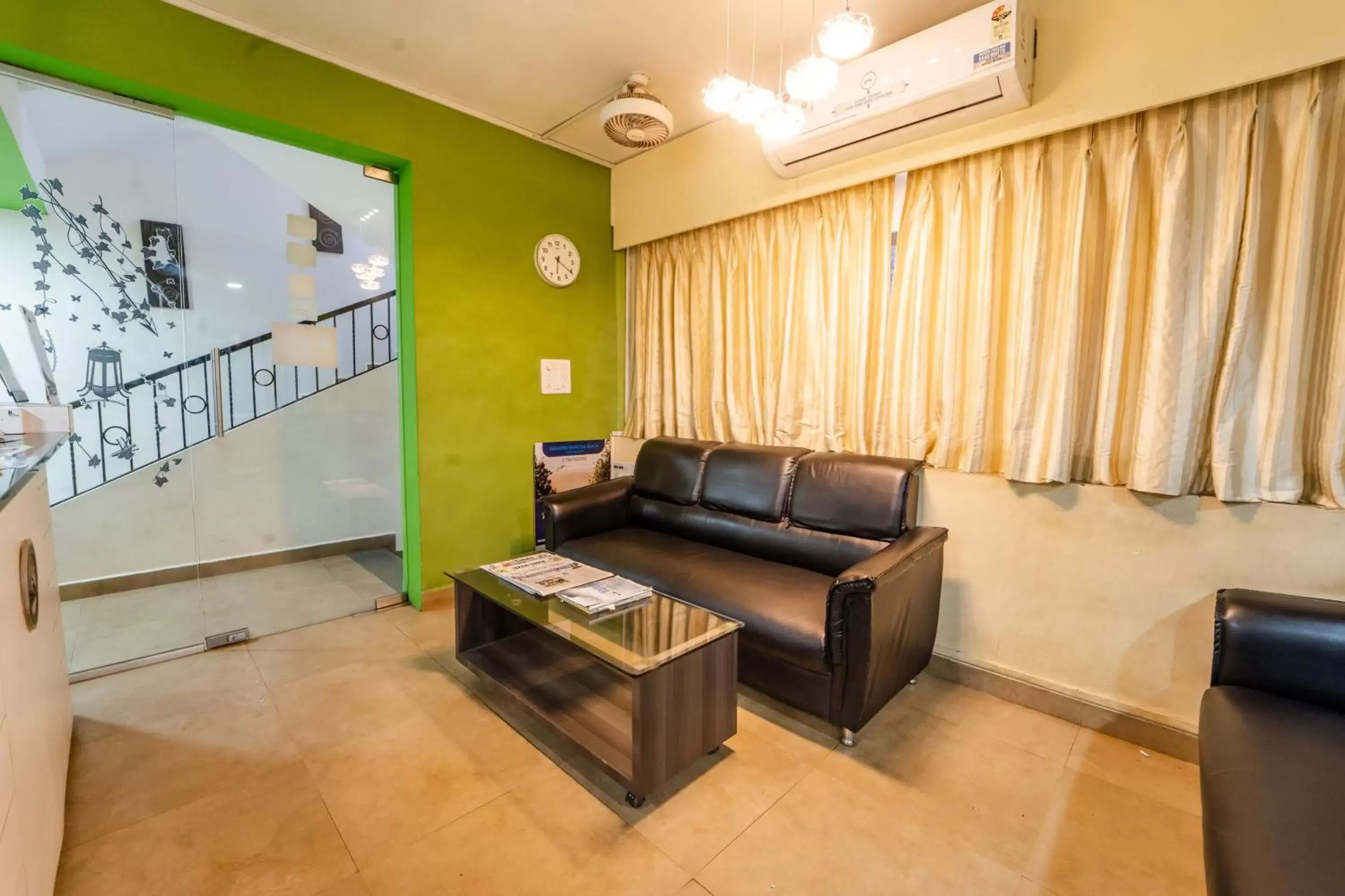 Lobby or reception in Kay's Riverview Resort - Near Baga Beach Lobby or reception in Kay's Riverview Resort - Near Baga Beach