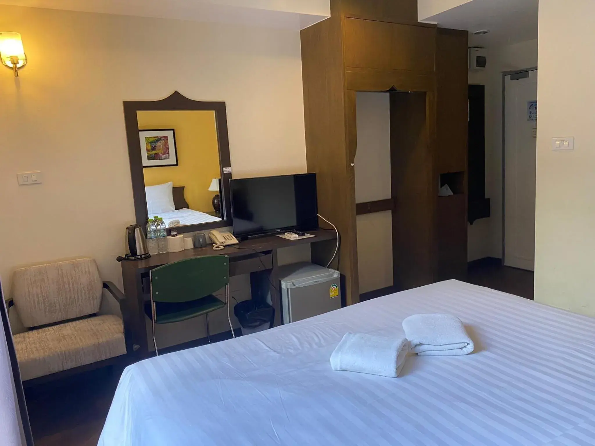 Bed in Vinary Hotel Sukhumvit - SHA EXTRA Plus