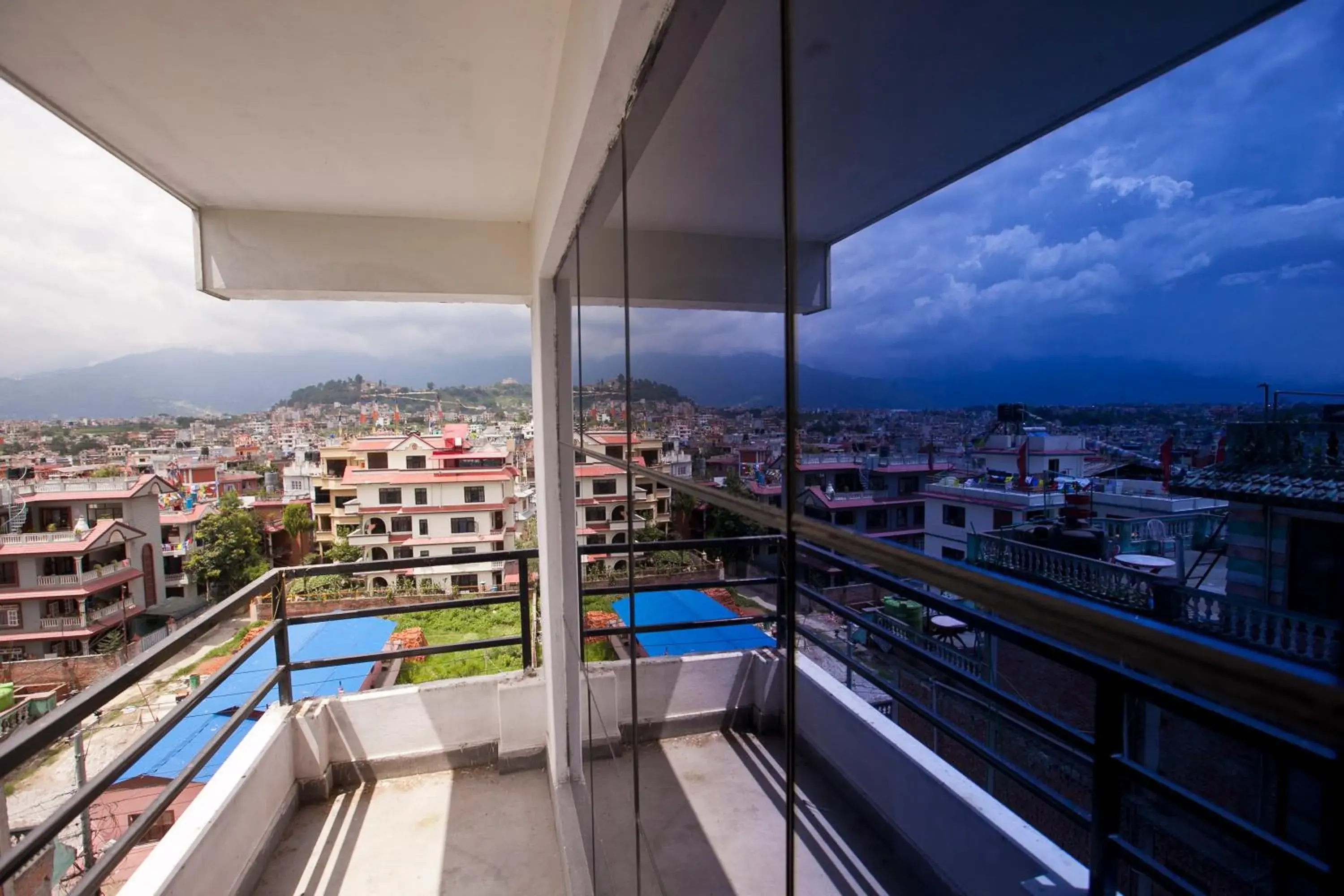 View (from property/room), Balcony/Terrace in The Boudha Inn