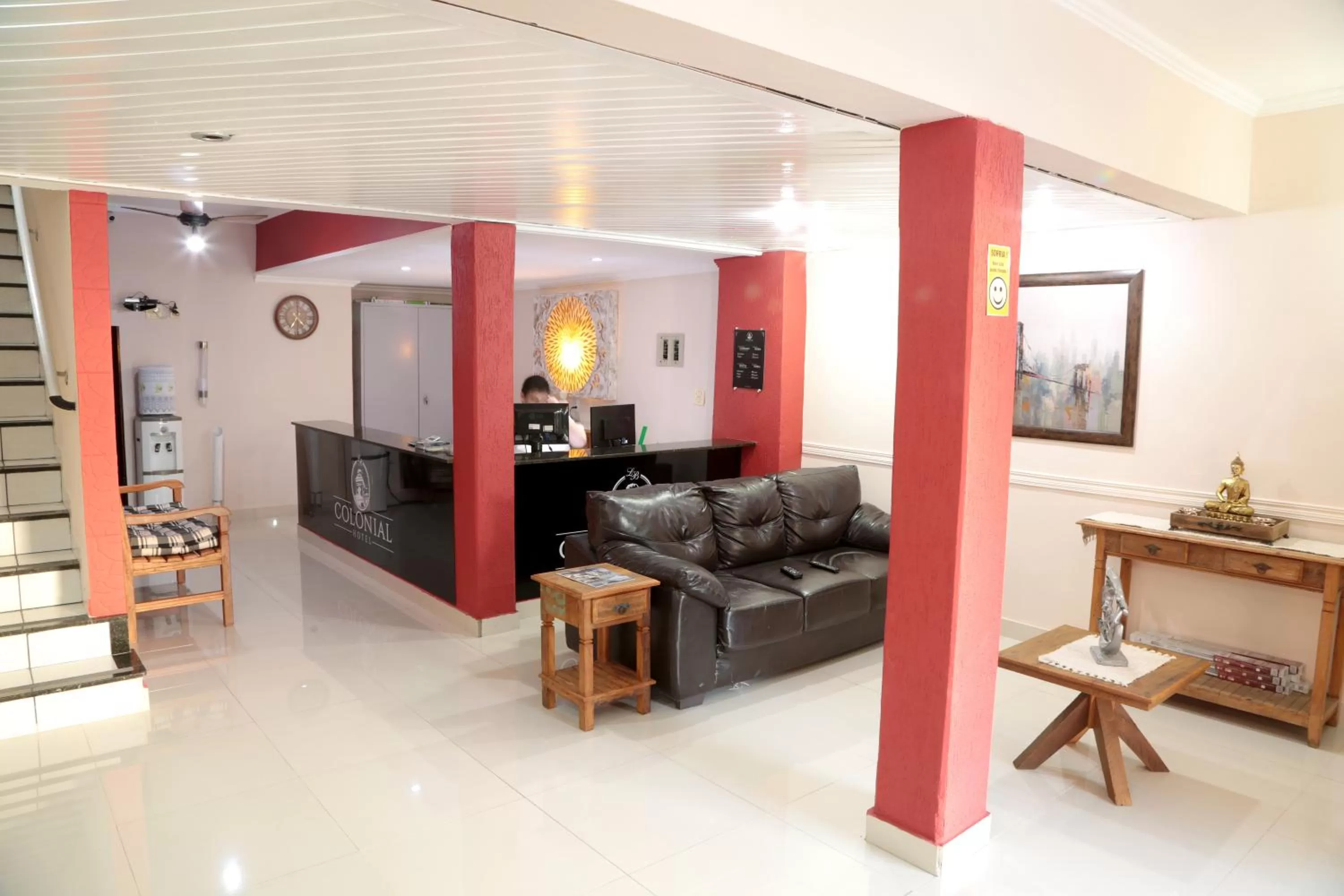 Lobby or reception in Hotel Colonial