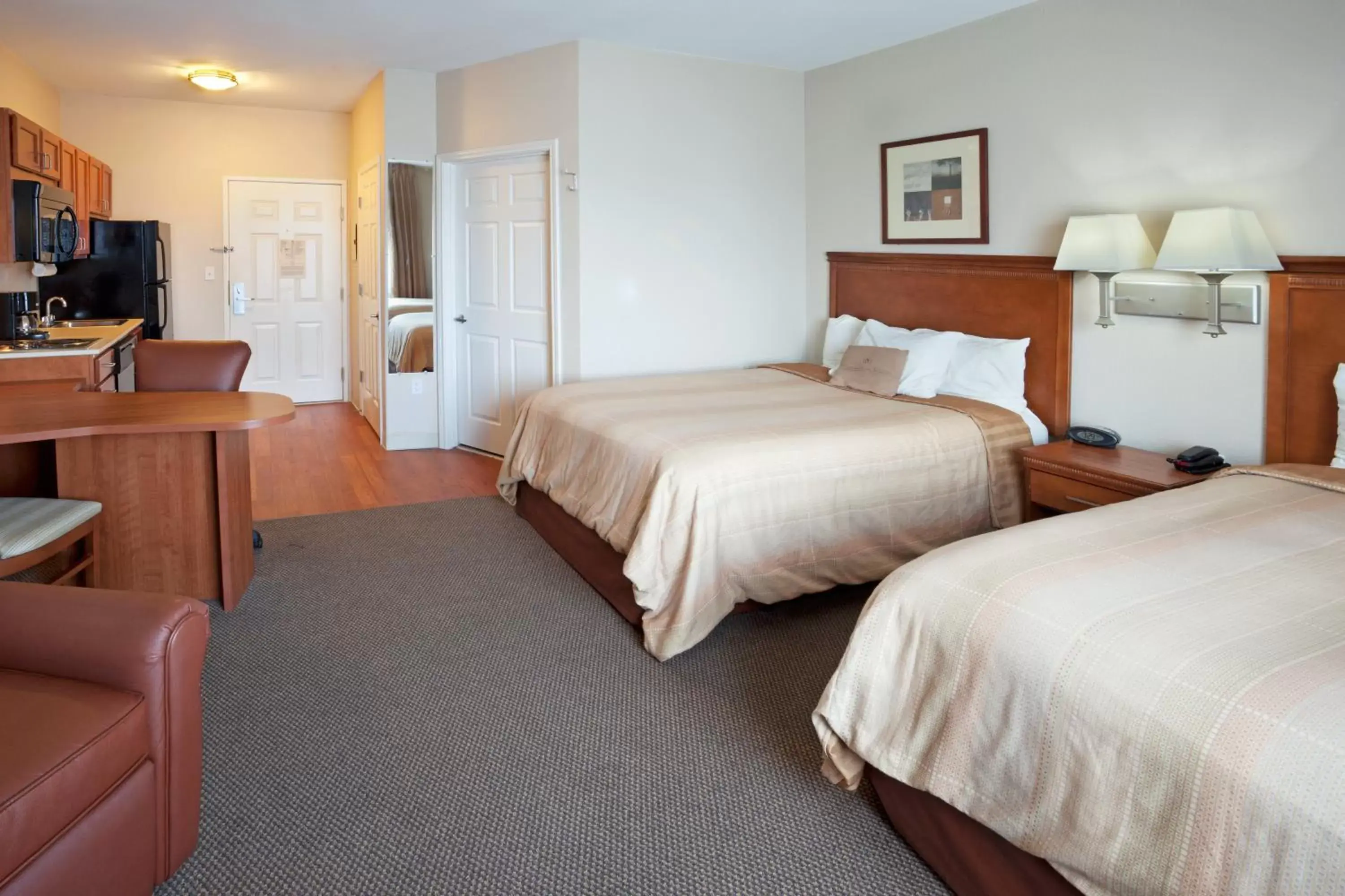 Photo of the whole room, Bed in Candlewood Suites Corpus Christi-SPID, an IHG Hotel