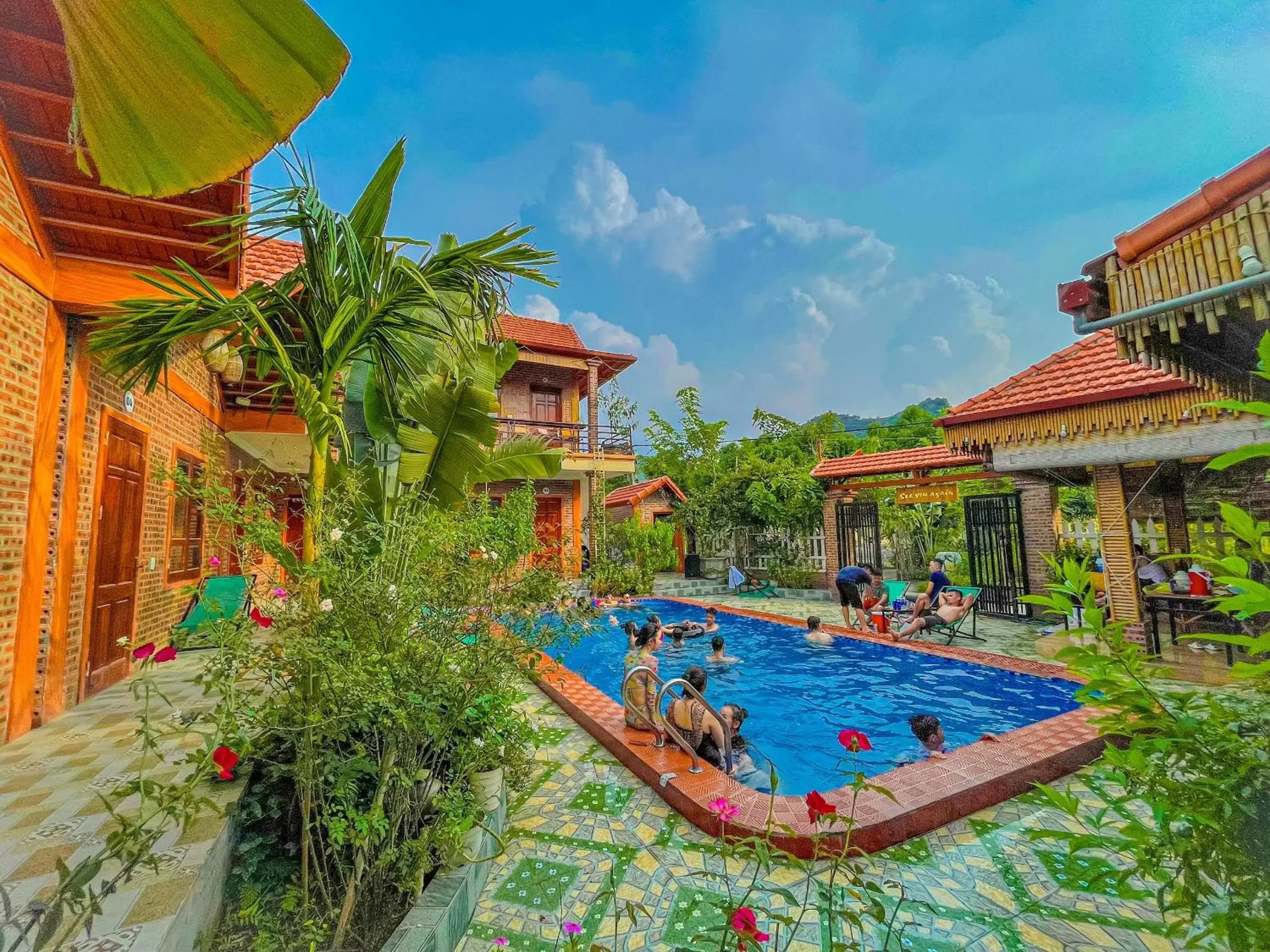 Swimming Pool in Cosiana Homestay