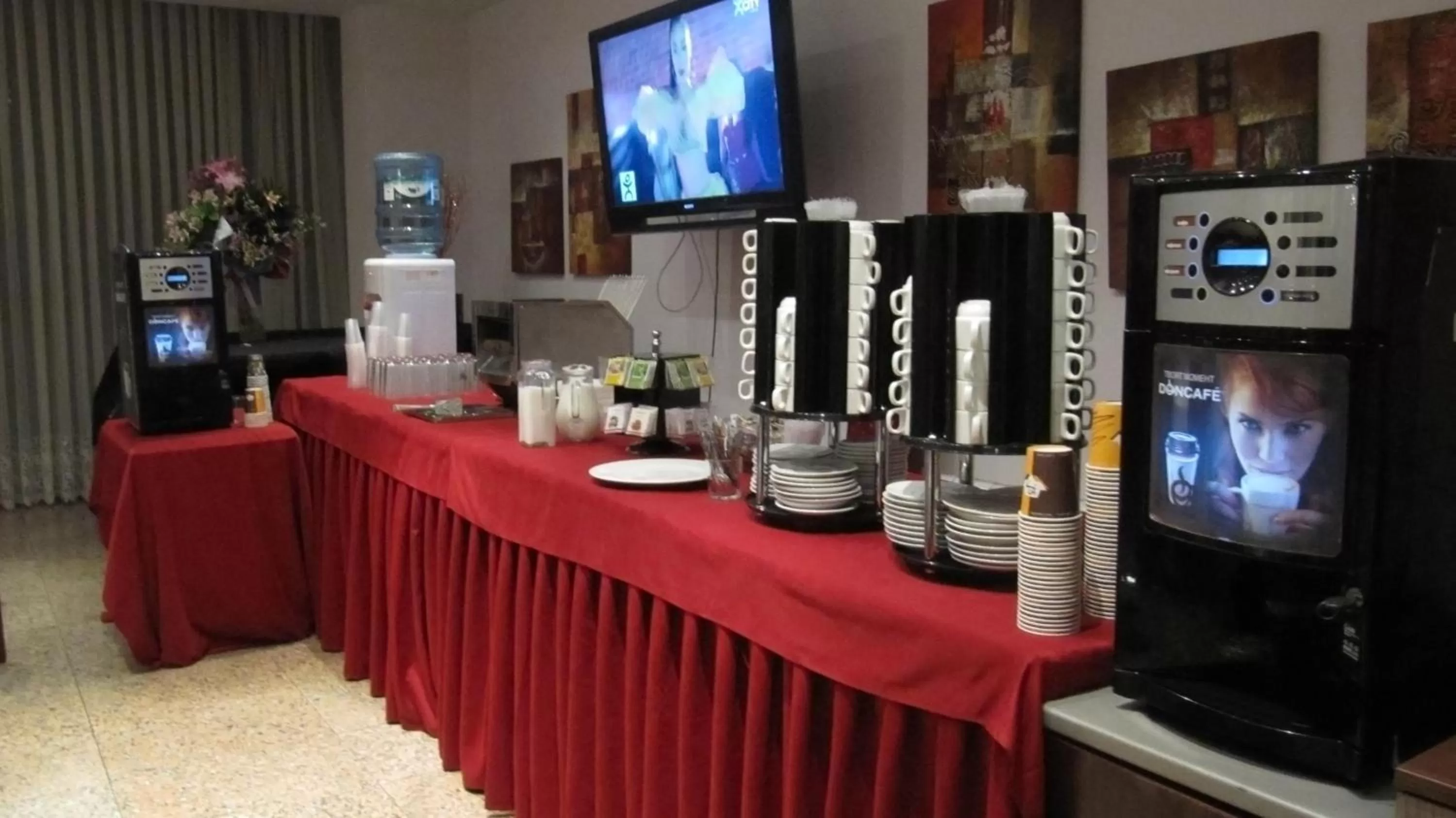 Food and drinks in Park Hotel Moskva