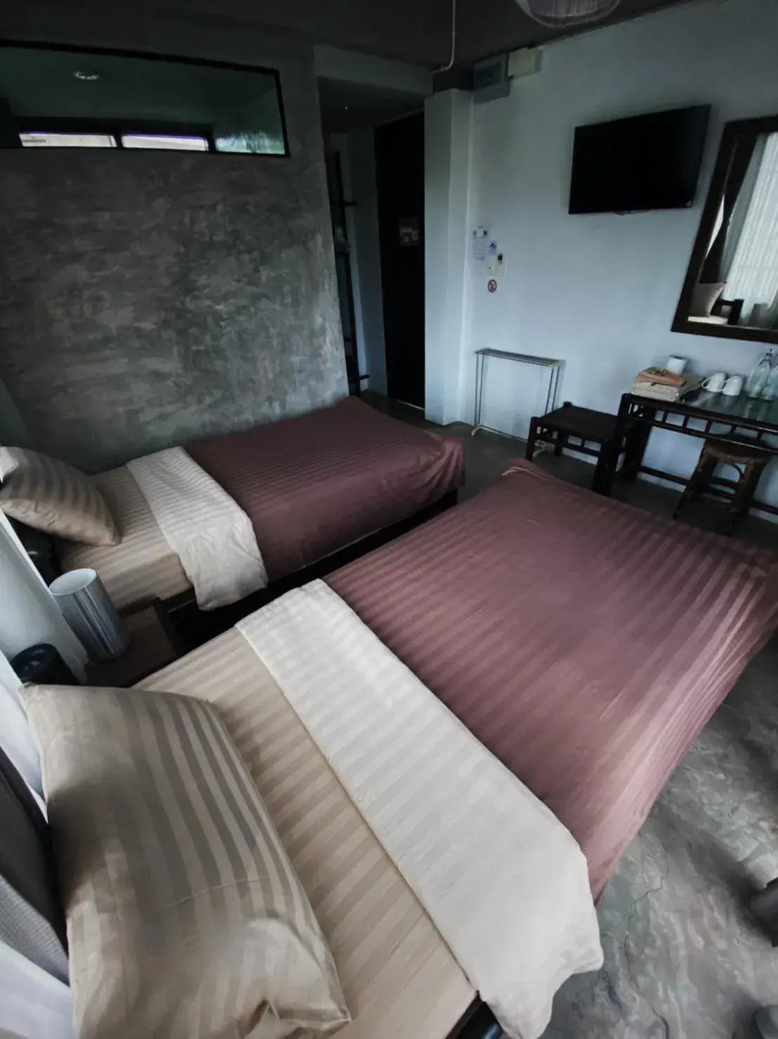 Bed in Lamphu House Chiang Mai - SHA Extra Plus Certified