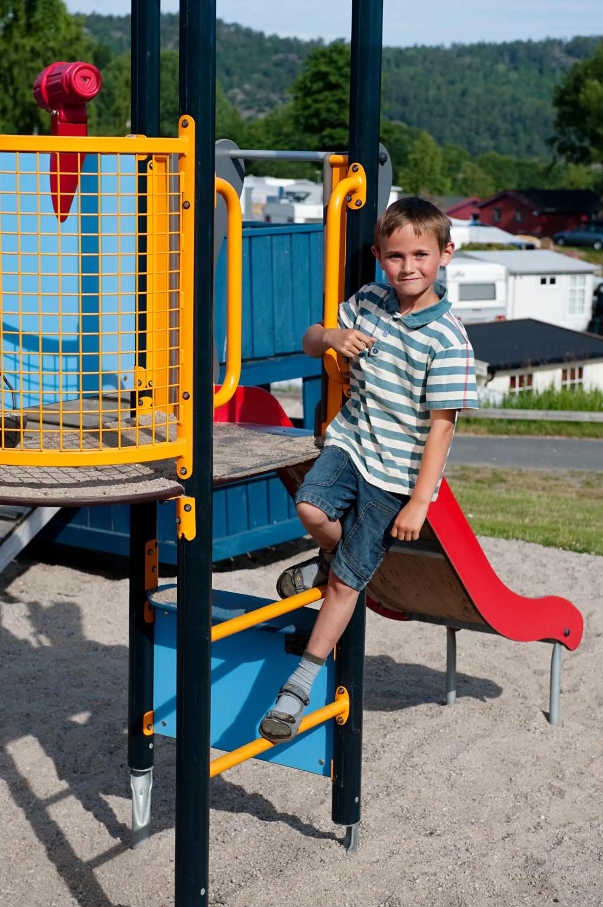 Children play ground in Sørlandet Feriesenter