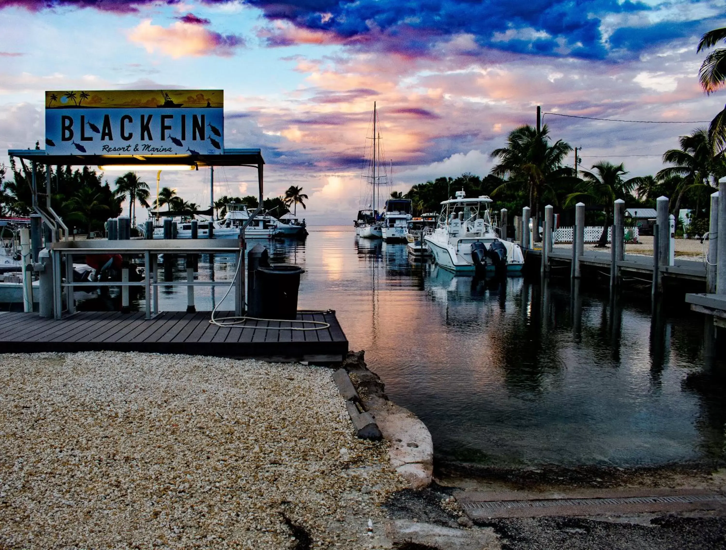 Sea view in Blackfin Resort and Marina