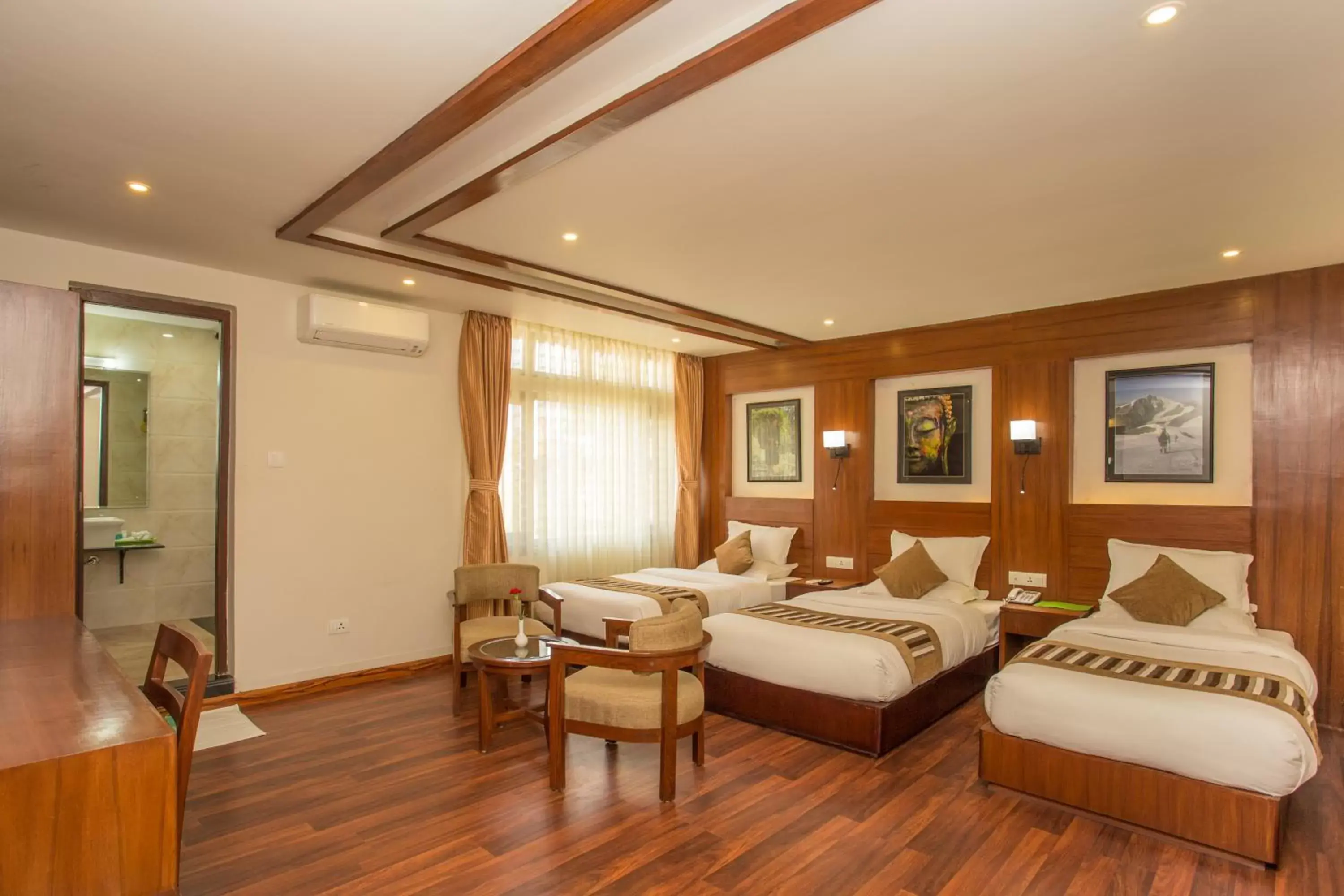 Deluxe Triple Room with Free Airport Pickup in Aryatara Kathmandu Hotel