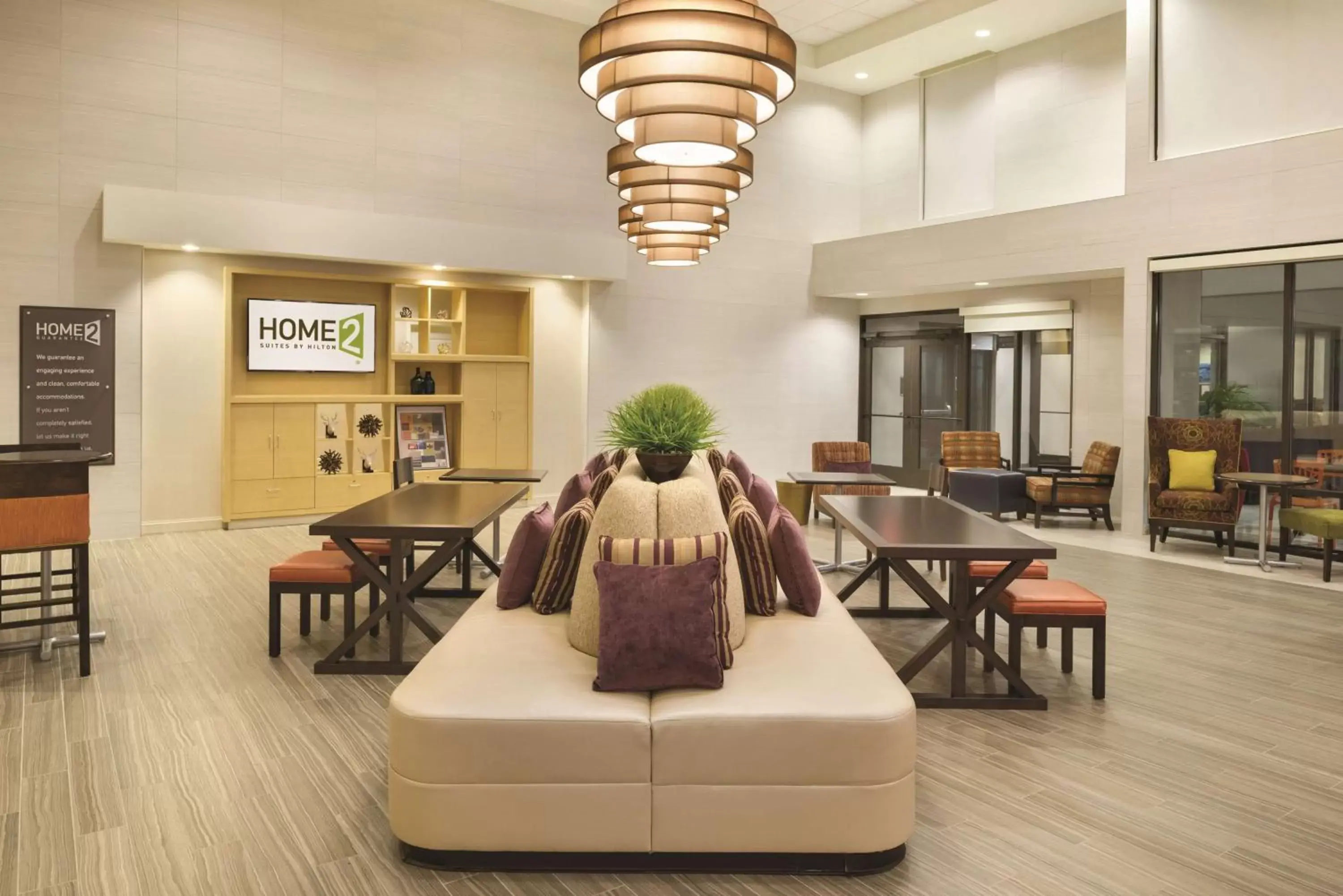Lobby or reception in Home2 Suites by Hilton Parc Lafayette