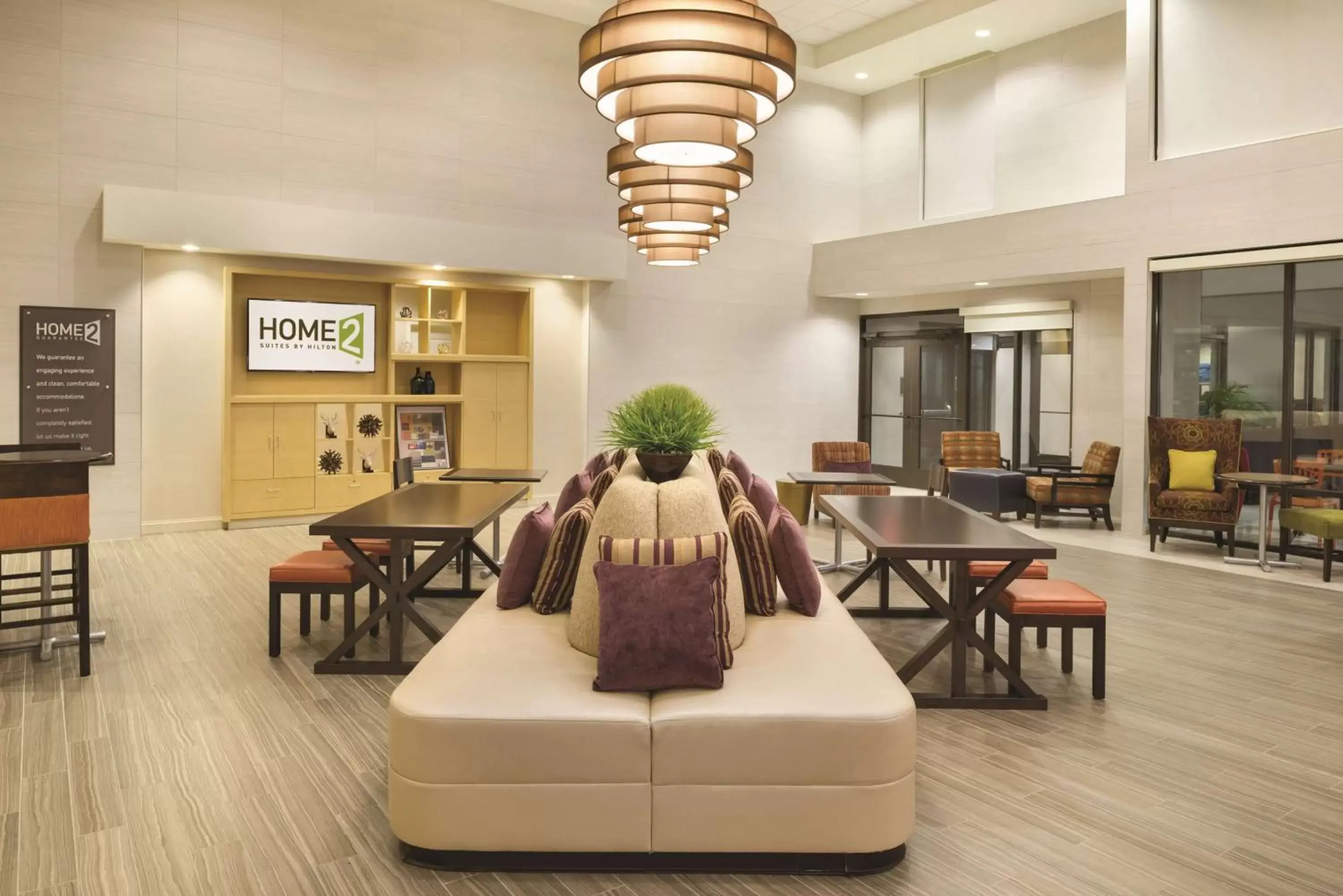 Lobby or reception in Home2 Suites by Hilton Parc Lafayette Lobby or reception in Home2 Suites by Hilton Parc Lafayette