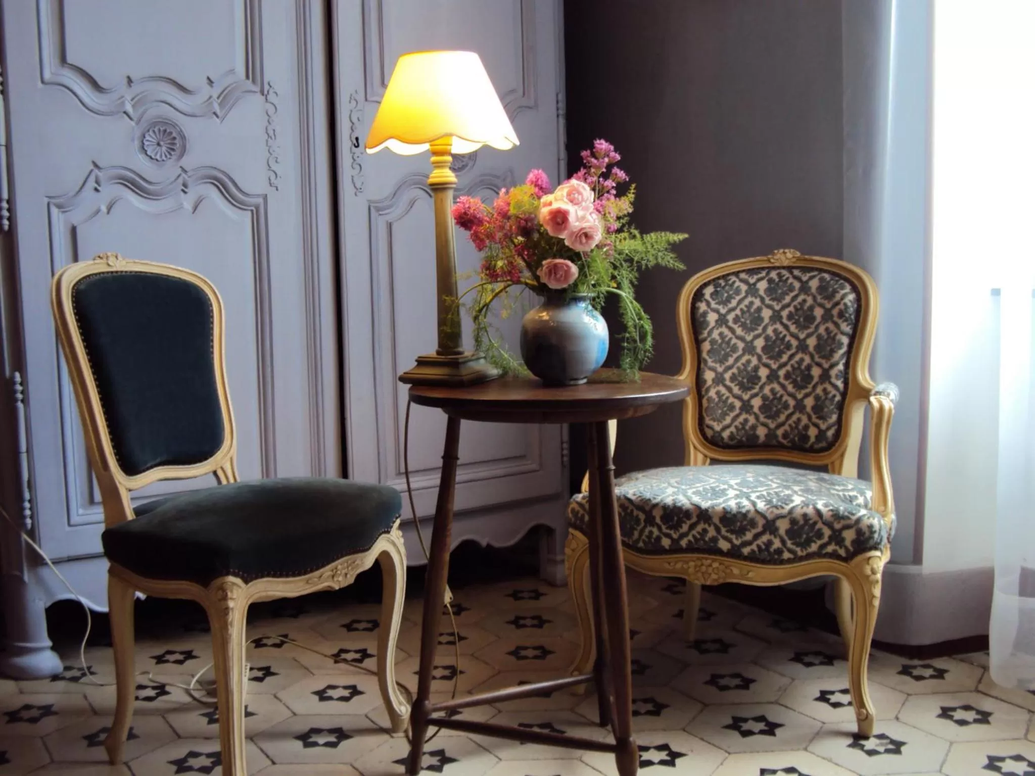 Seating Area in Les Chambres des Dames