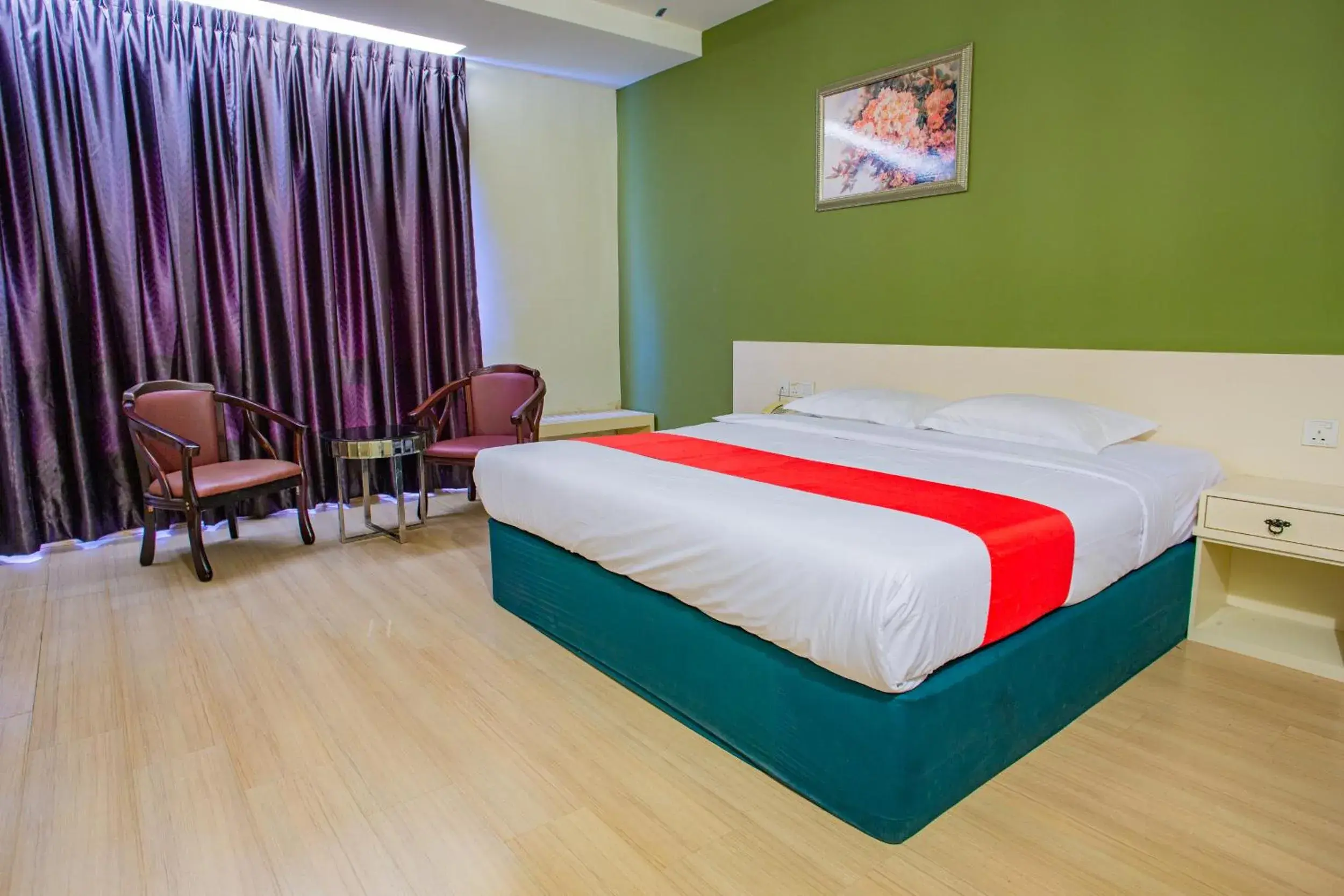 Bed in HOTEL 101 PERMAS JAYA