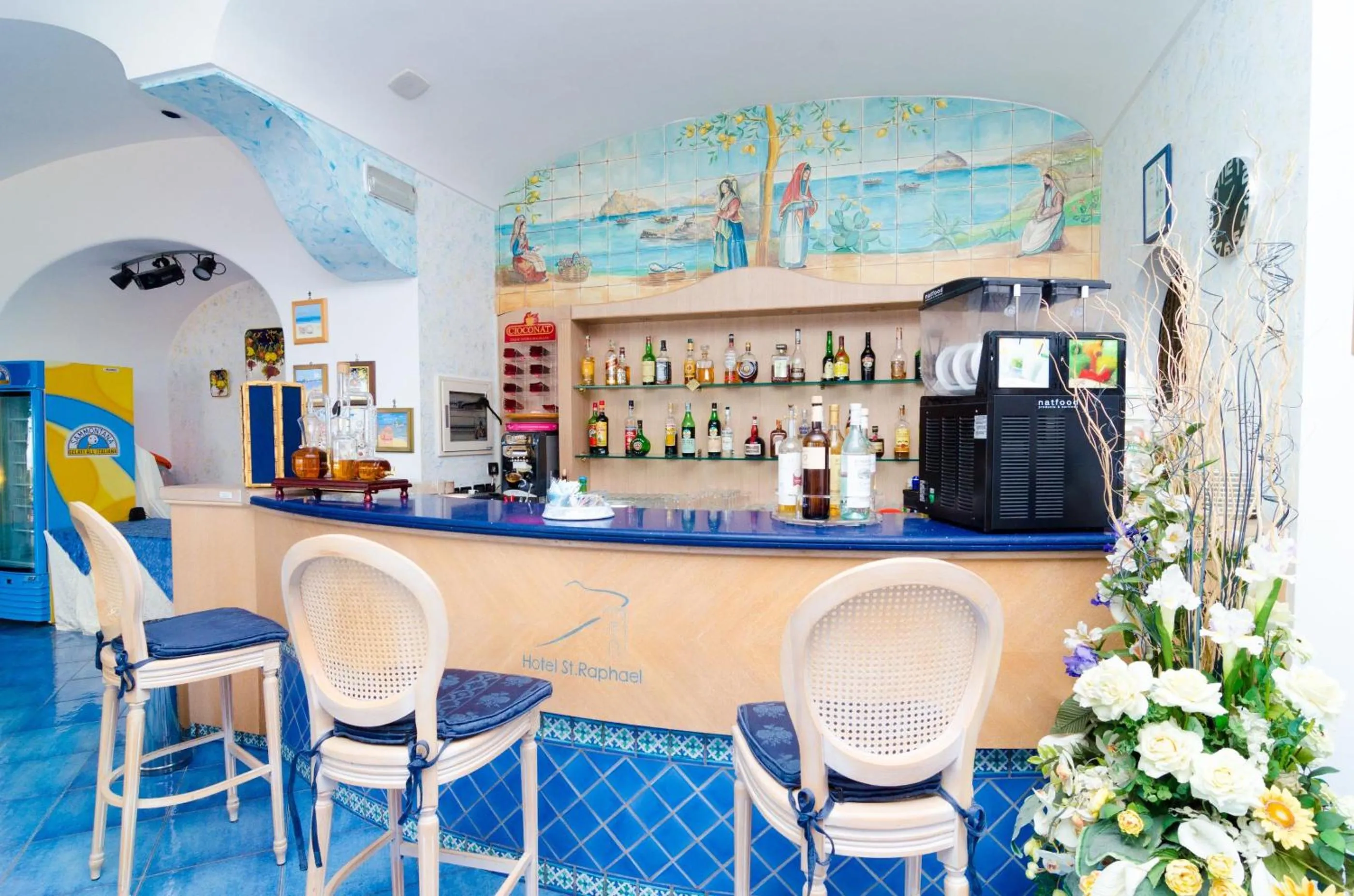 Lounge or bar in Hotel Terme Saint Raphael