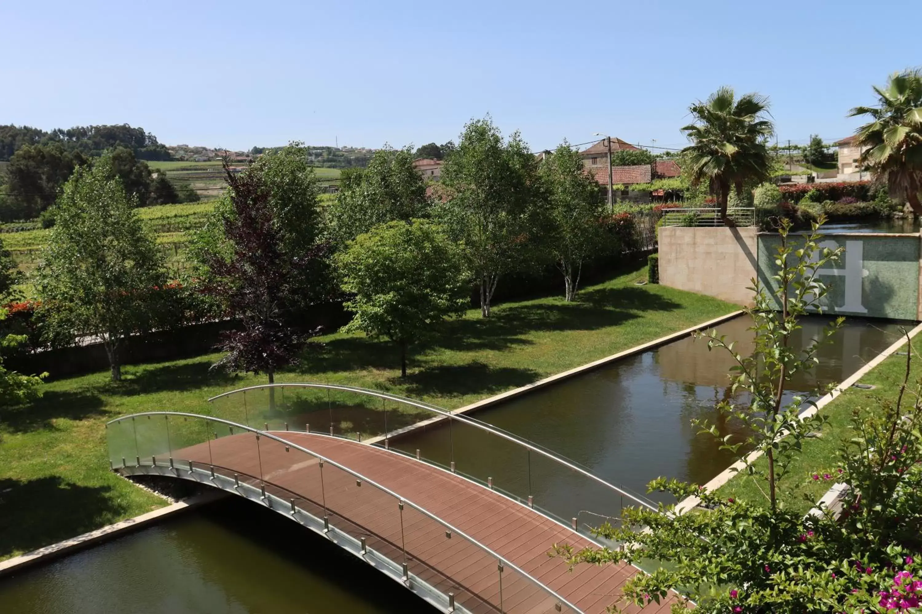 Garden view in FH Hotel Rural