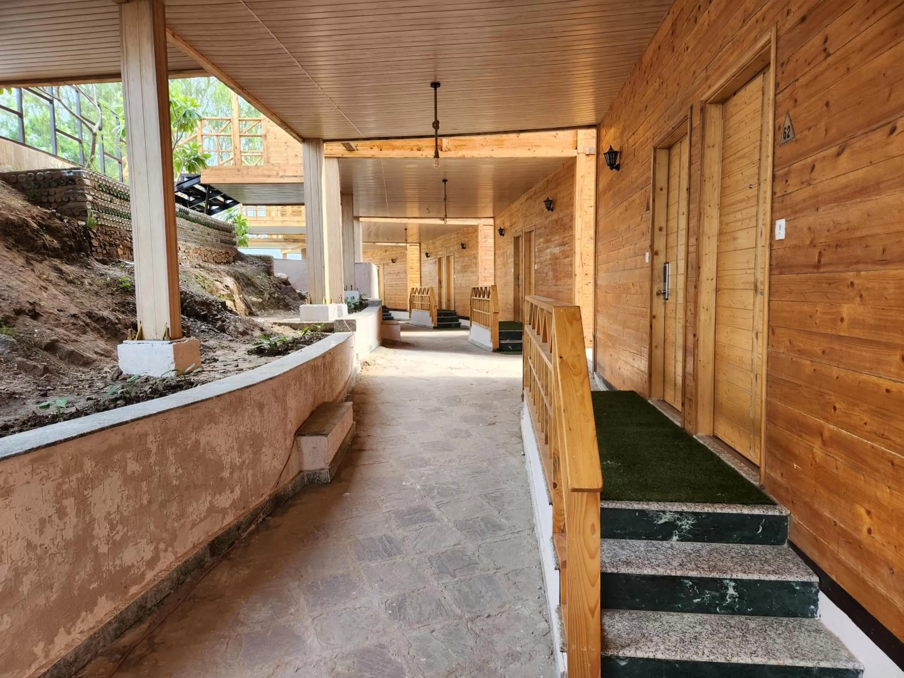 Patio in Bamboo Saa Resort & Spa - Udaipur