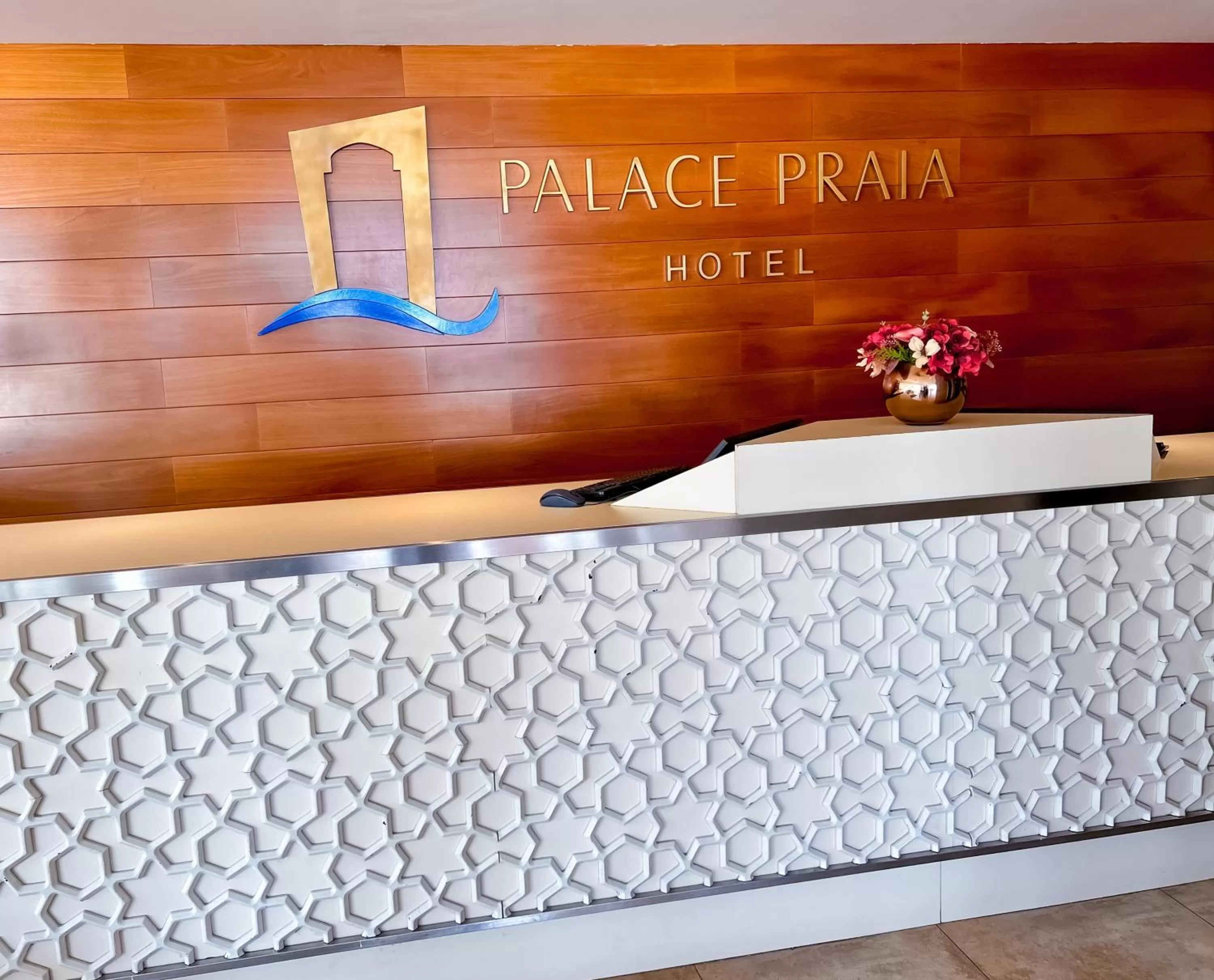 Lobby or reception in Palace Praia Hotel