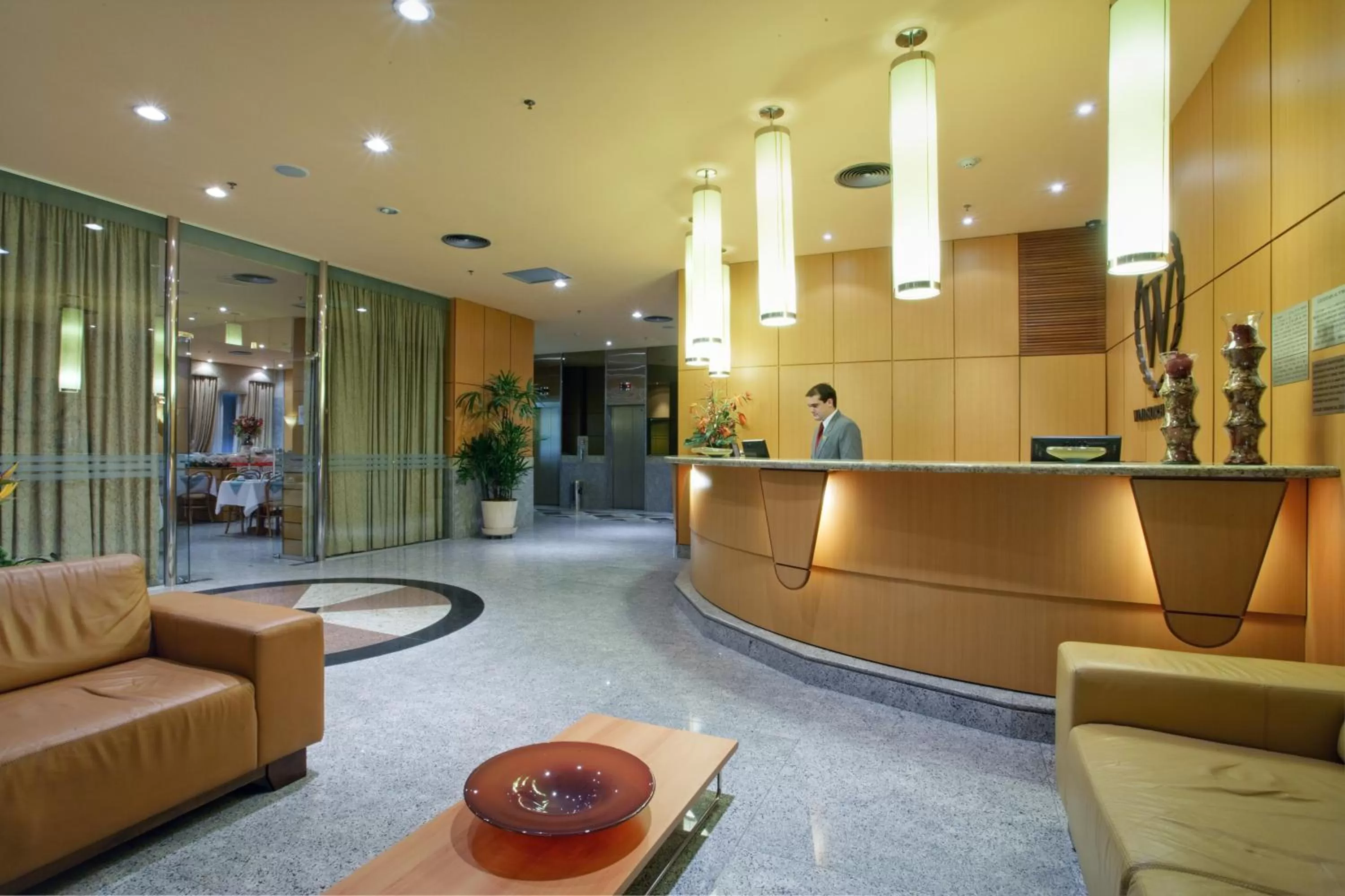 Lobby or reception in Windsor Asturias Hotel