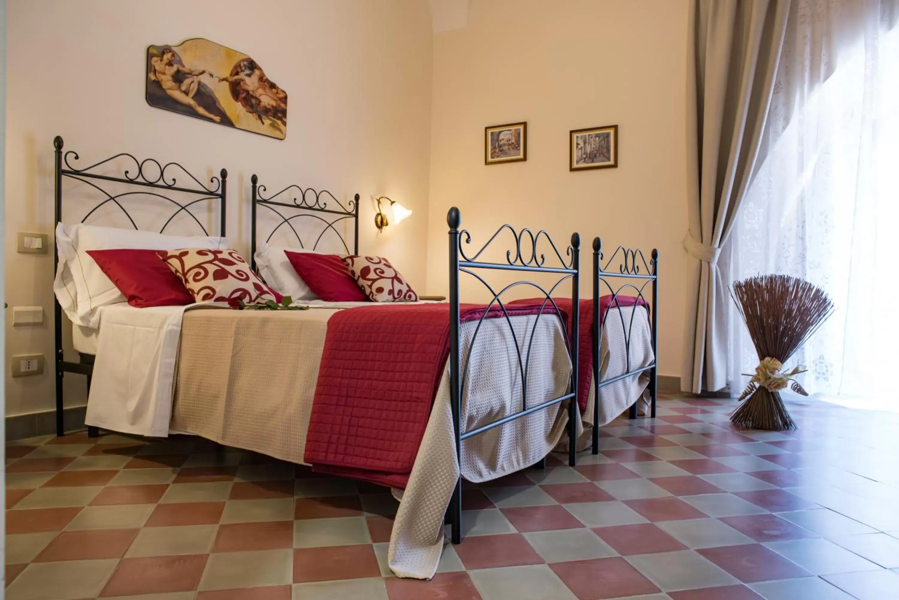 Photo of the whole room, Bed in B&B Palazzo Tornabene