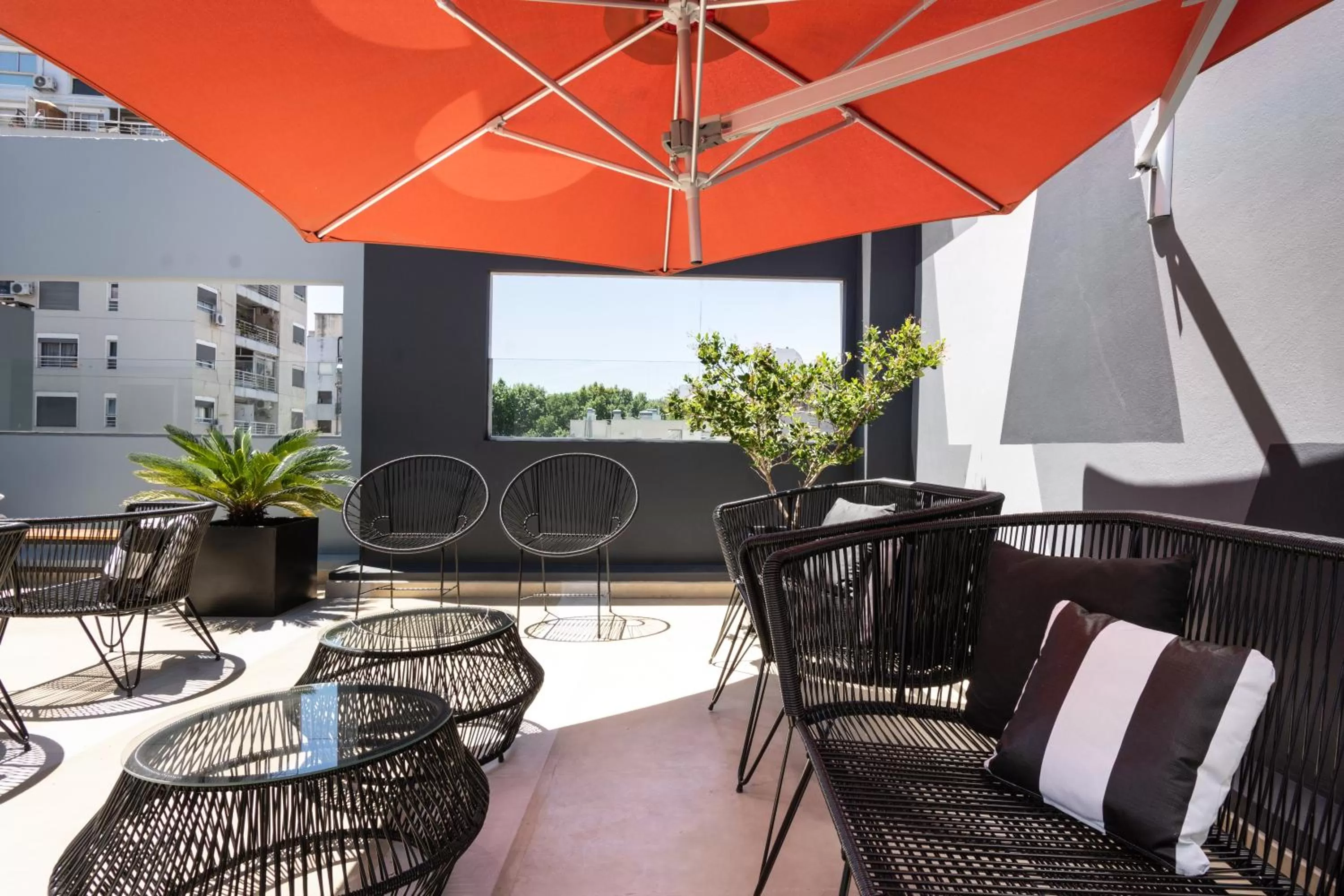 Balcony/Terrace in Hotel Bys Palermo