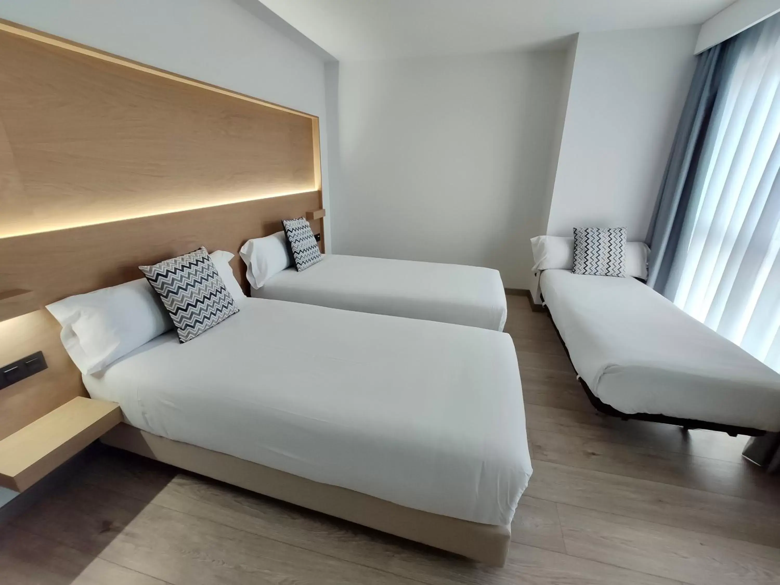 Bed in Hotel Ciudad de Ávila