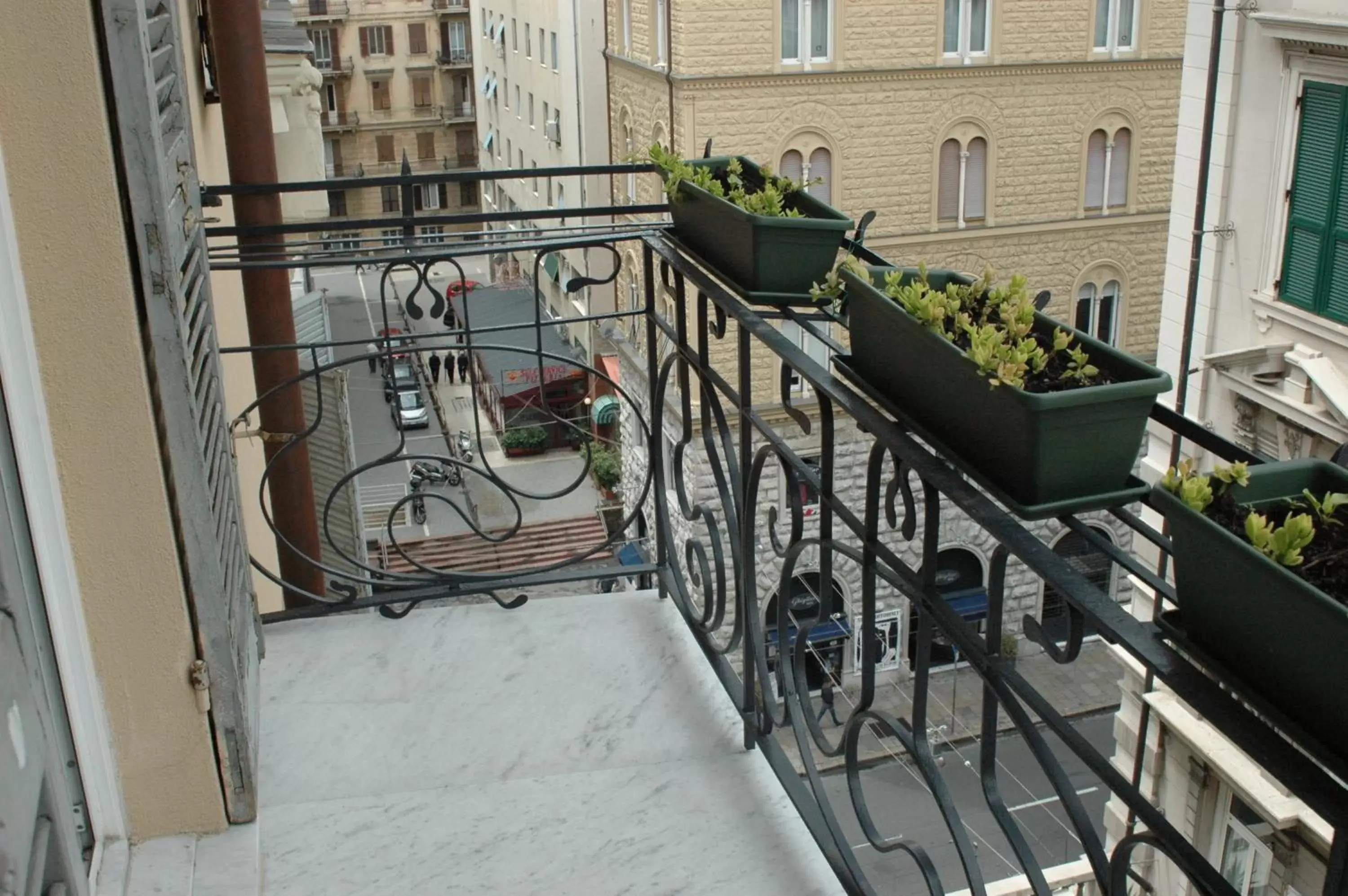 Balcony/Terrace in Albergo Astro