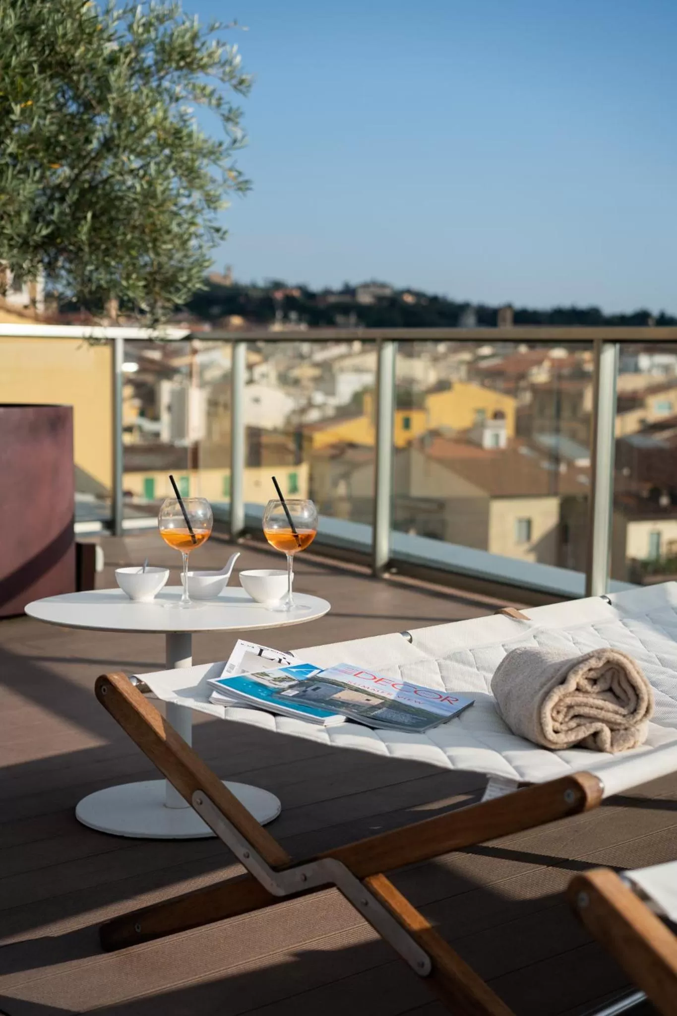 Balcony/Terrace in Hotel Glance In Florence