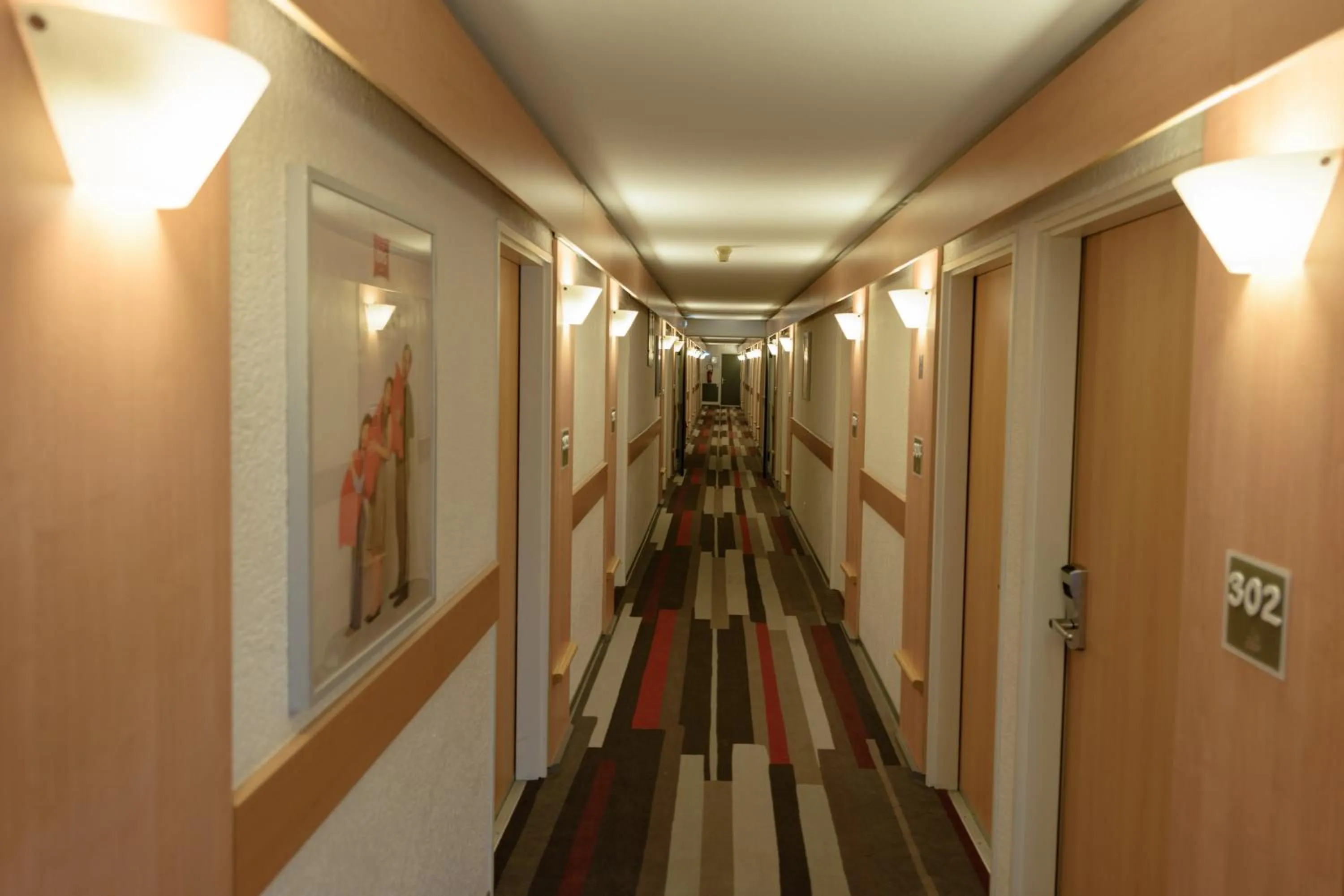 Decorative detail in ibis Avignon Centre Pont De L'Europe