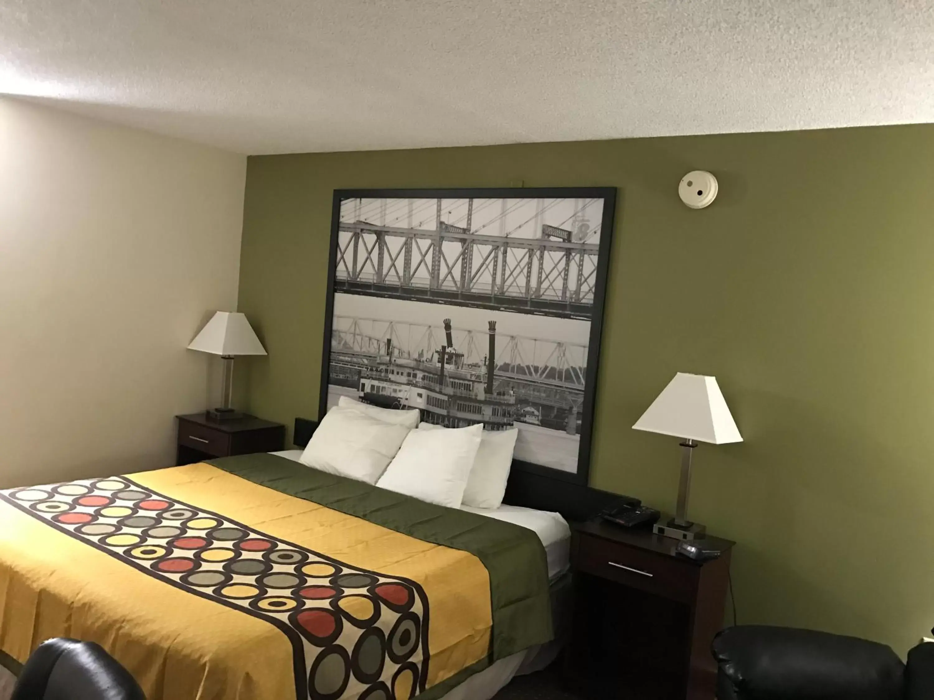 Bed in Super 8 by Wyndham Miamisburg Dayton S Area OH