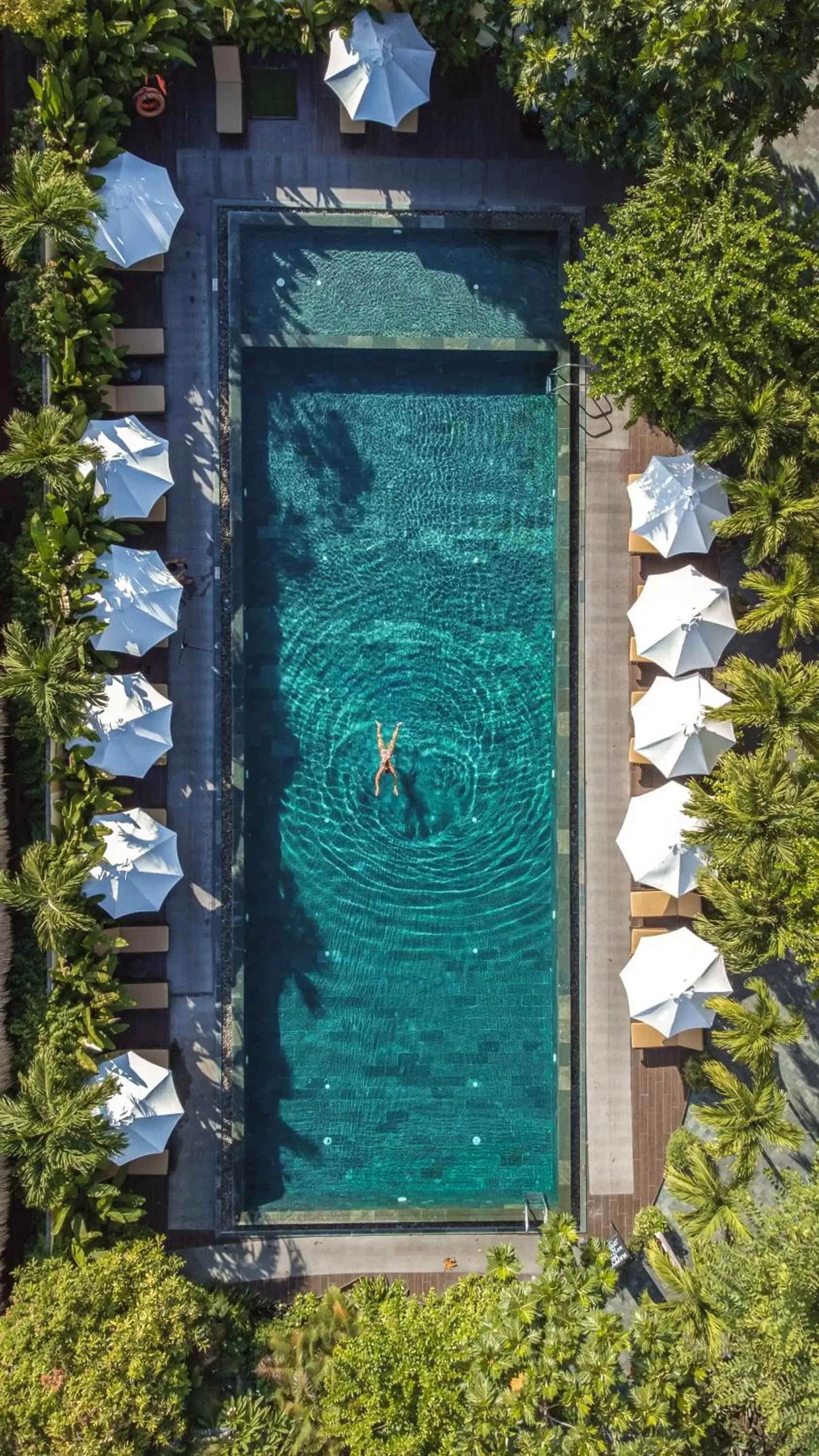 Pool View in Mulberry Collection Silk Village