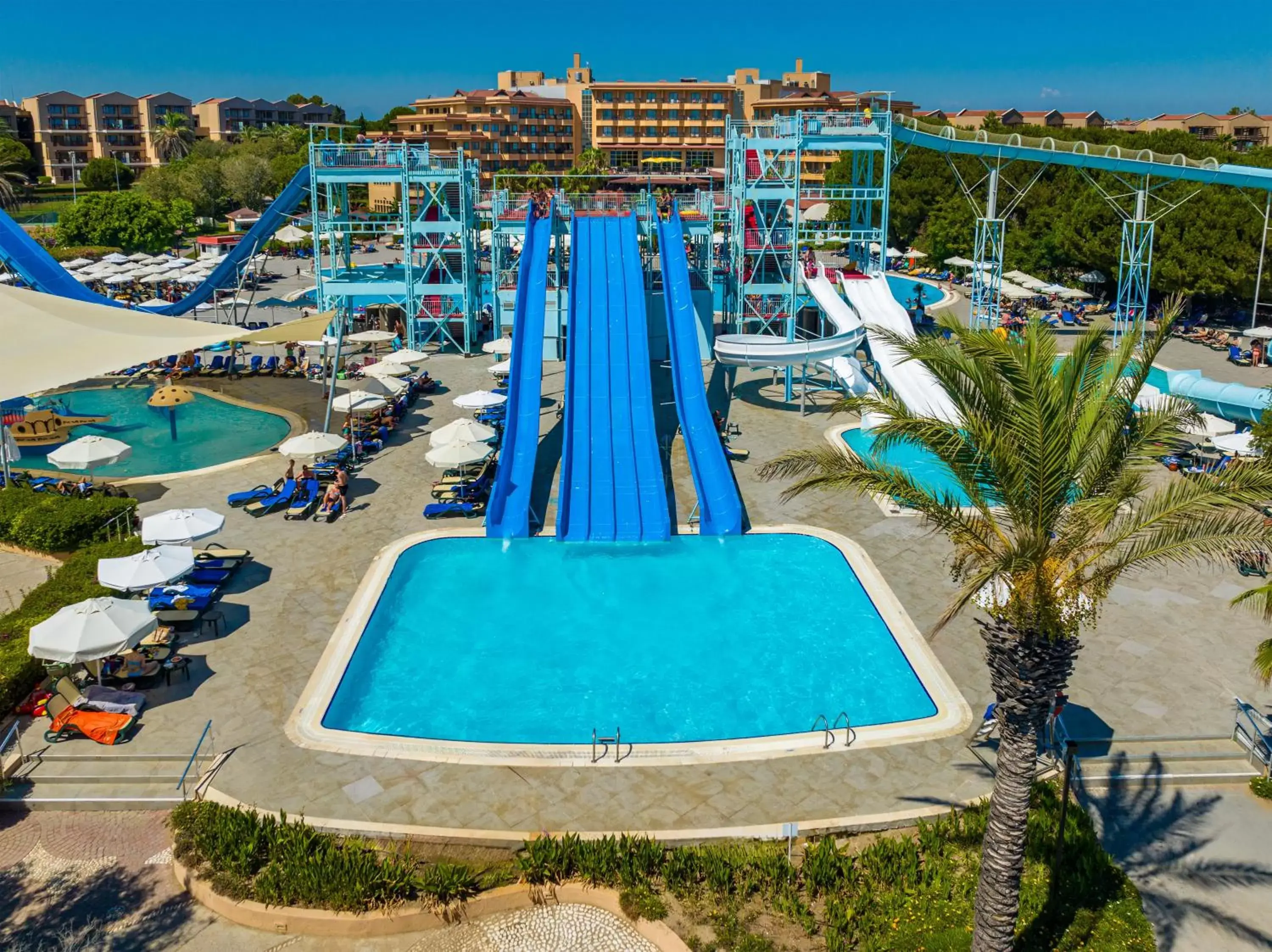 Swimming pool, Water Park in Aquaworld Belek