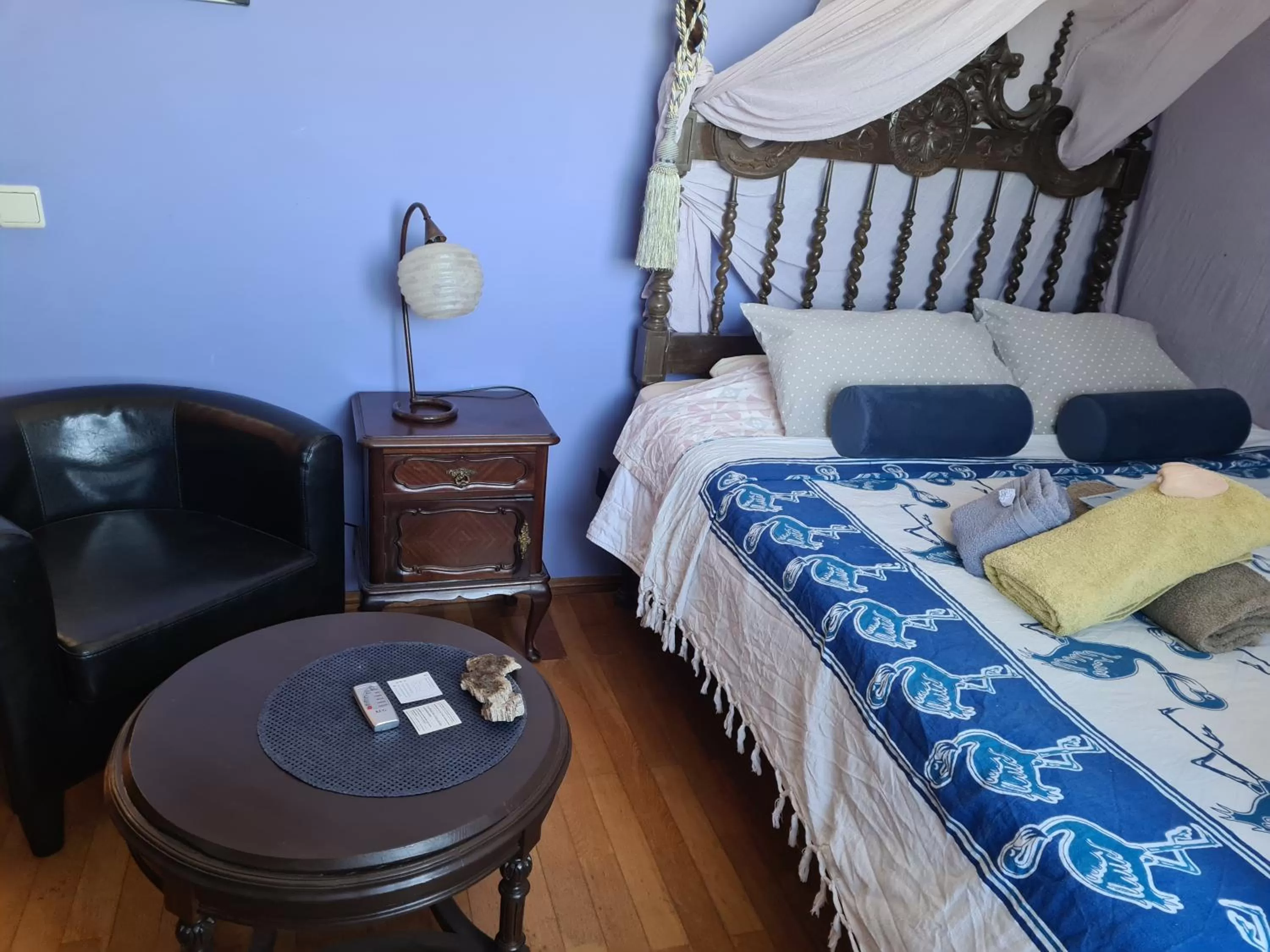 Bed in Casa dos Ventos