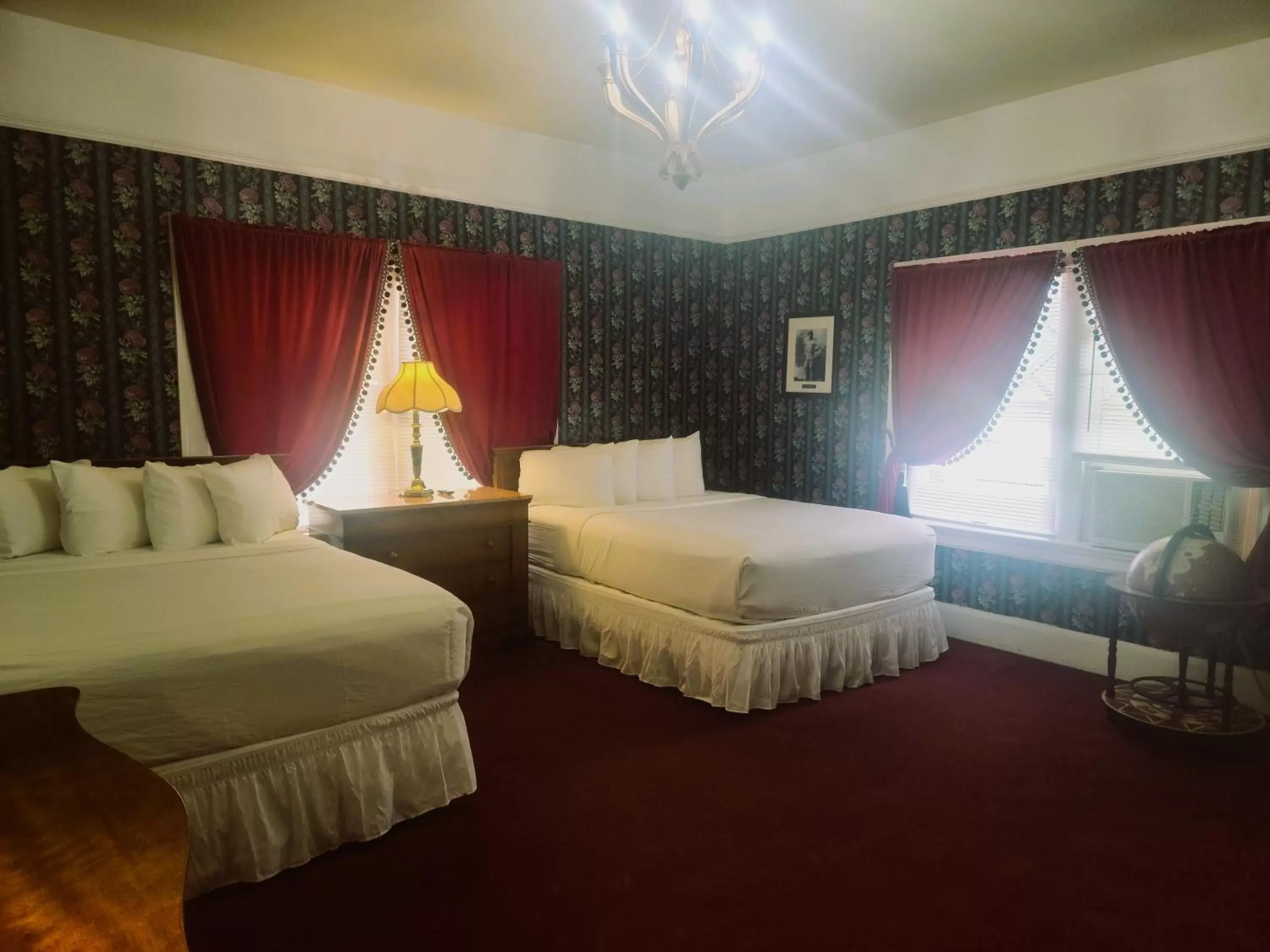 Bed in Copper Queen Hotel
