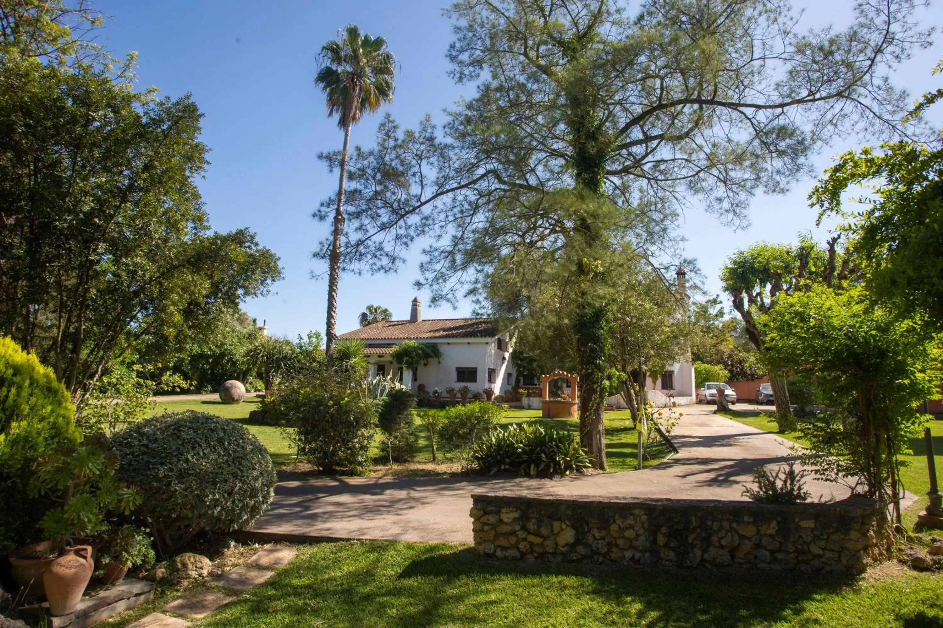 Garden, Property Building in La Casa del Torreón