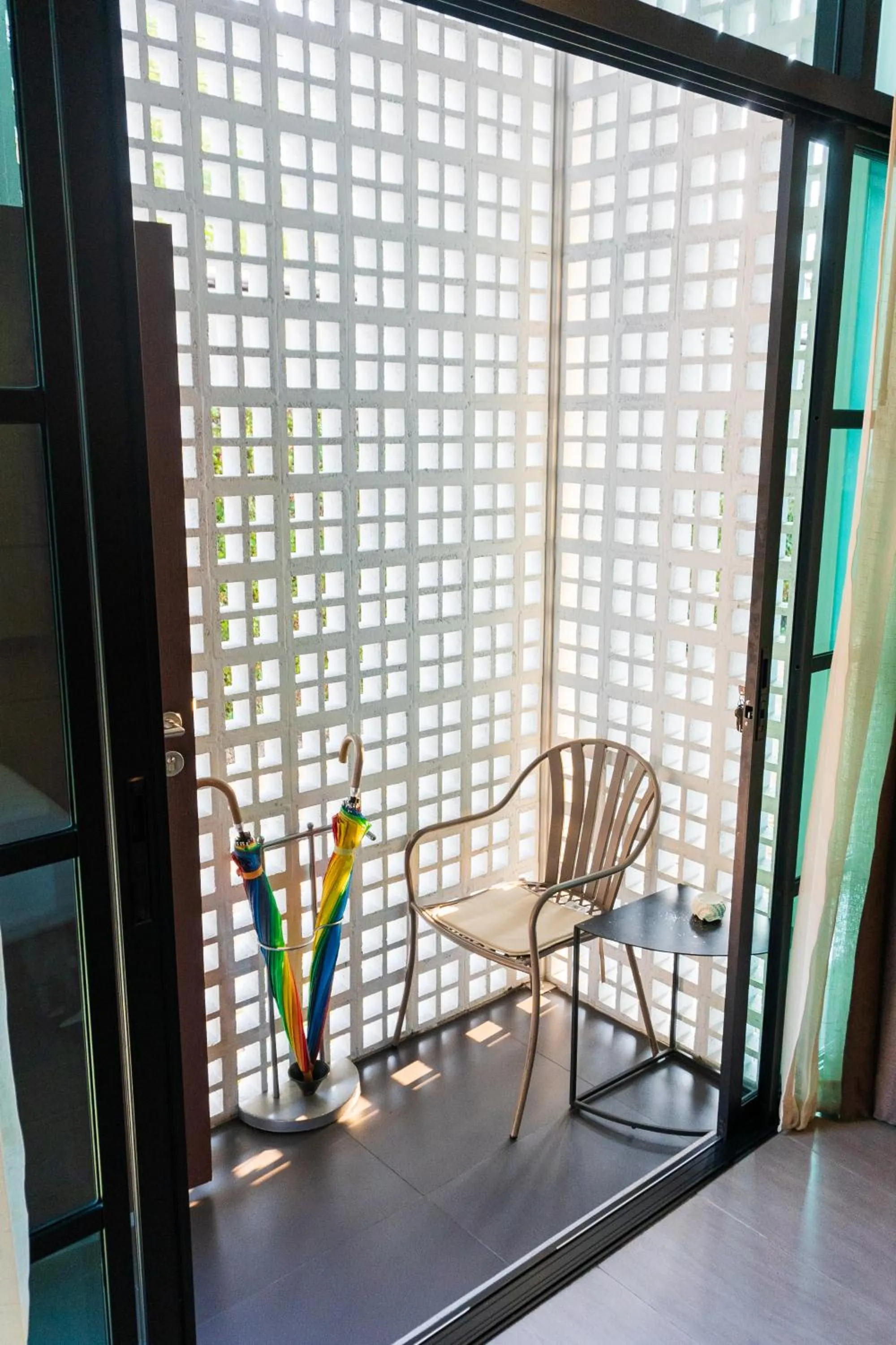 Balcony/Terrace in Wealth Boutique Hotel Chiang Mai